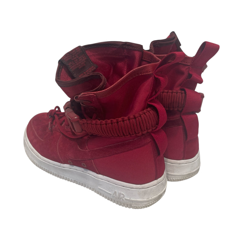 NIKE/Hi-Sneakers/US 7.5/RED/NIKE SF AIR FORCE 1 HIGH