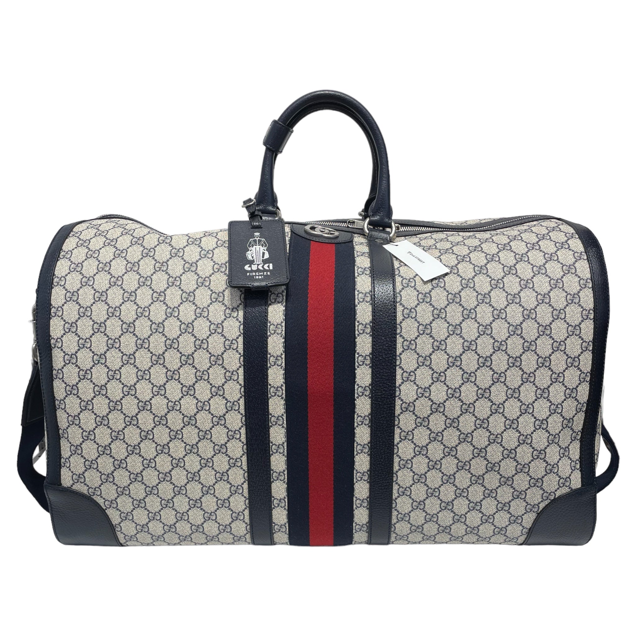 Gucci/Luggage//Monogram/Leather/GRY/Ophidia GG view 1