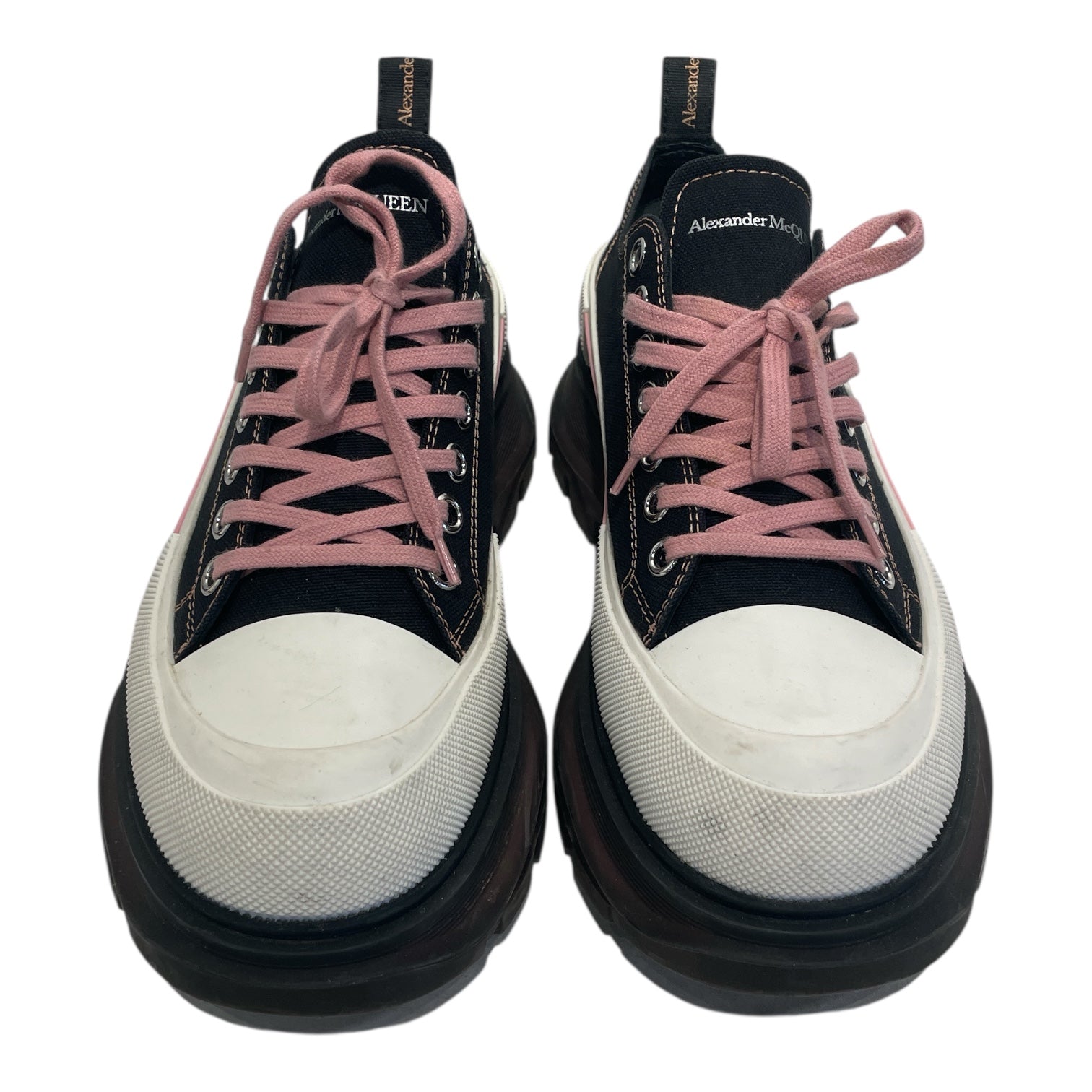 Alexander McQueen/Low-Sneakers/US 11/Cotton/BLK/ view 4