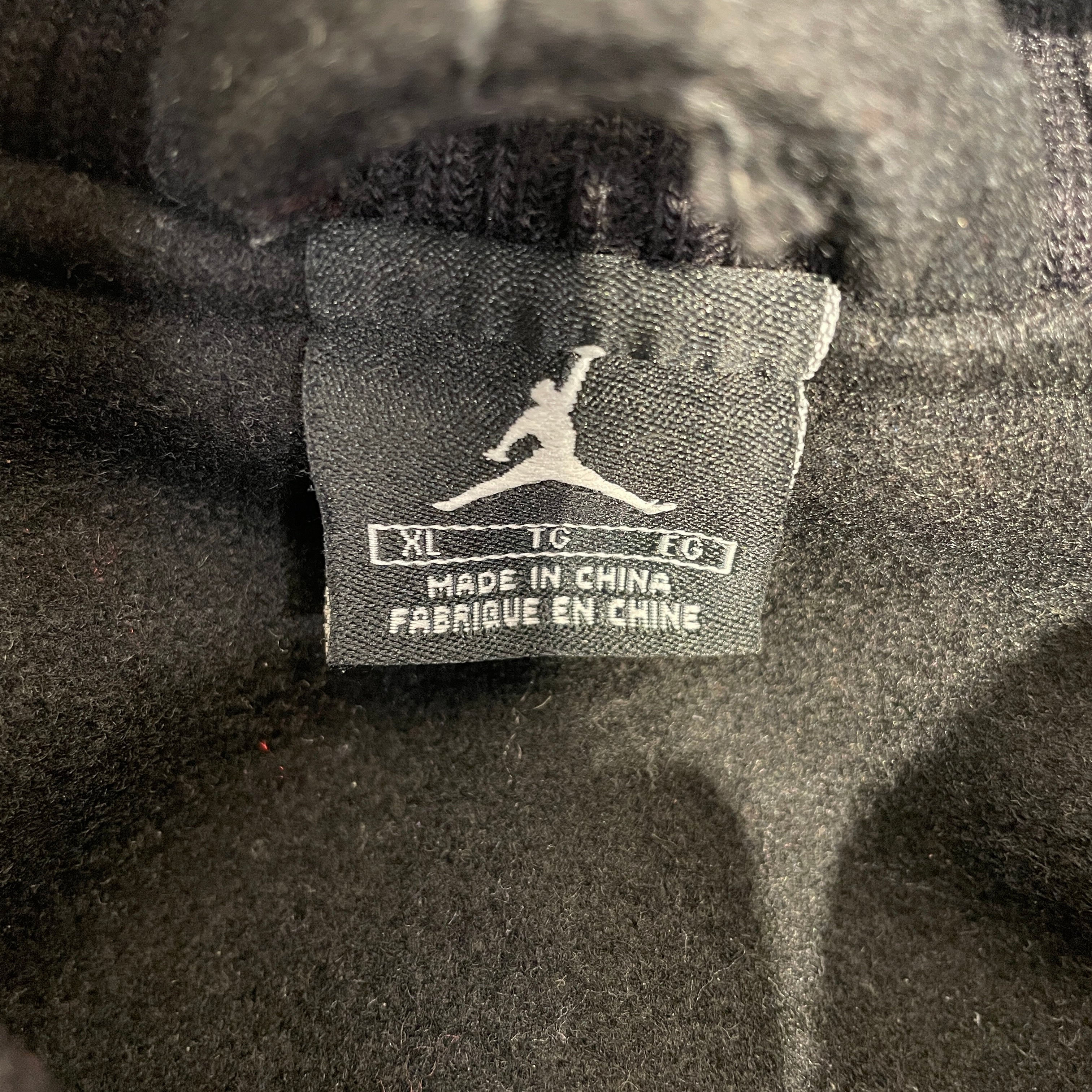 JORDAN BRAND/Baseball Jkt/XL/Cotton/BLK/Black Reversable Champ Jacket view 3
