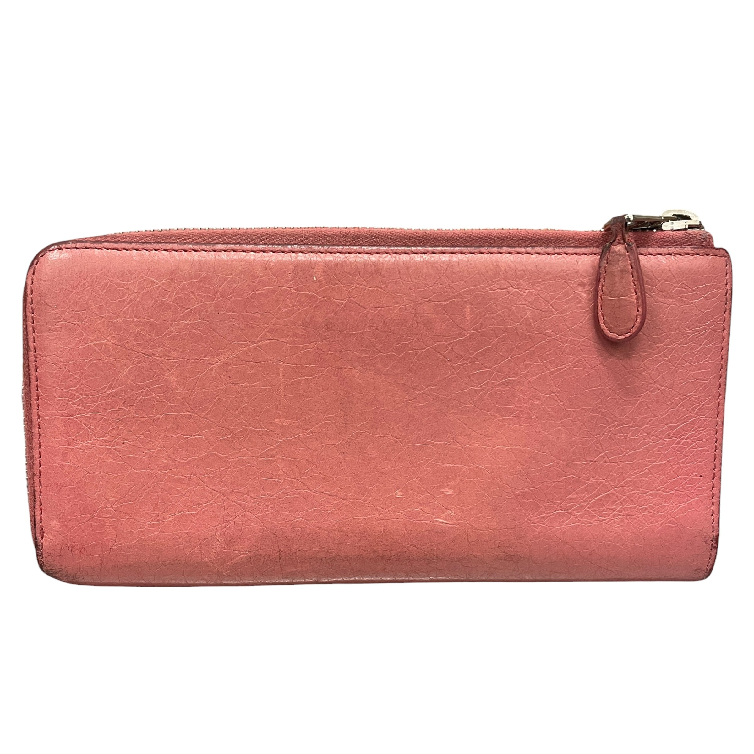 BALENCIAGA/Long Wallet/Lambskin/PNK/L's/CITY WALLET view 2