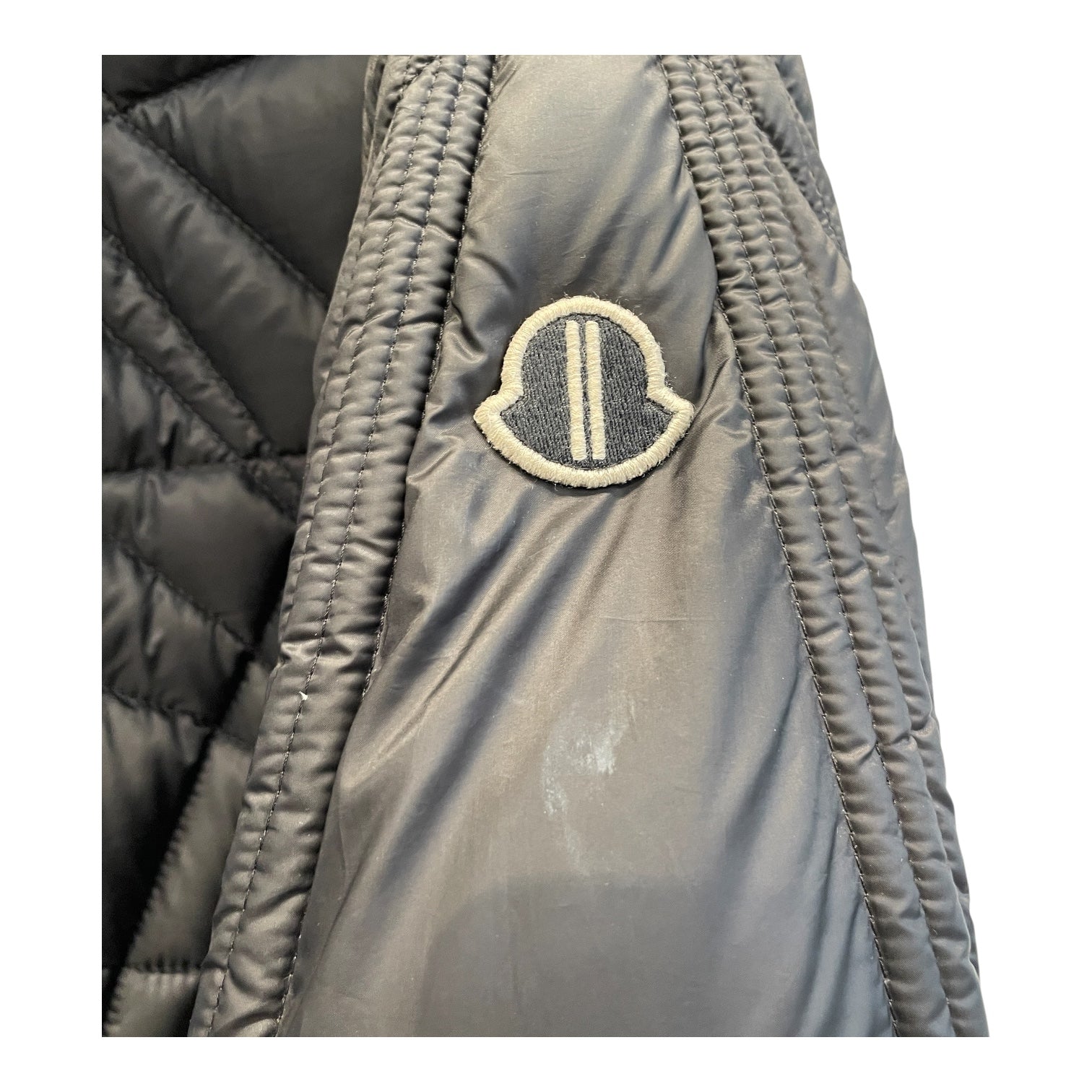MONCLER/Rick Owens/Puffer Jkt/0/Nylon/BLK/ view 3