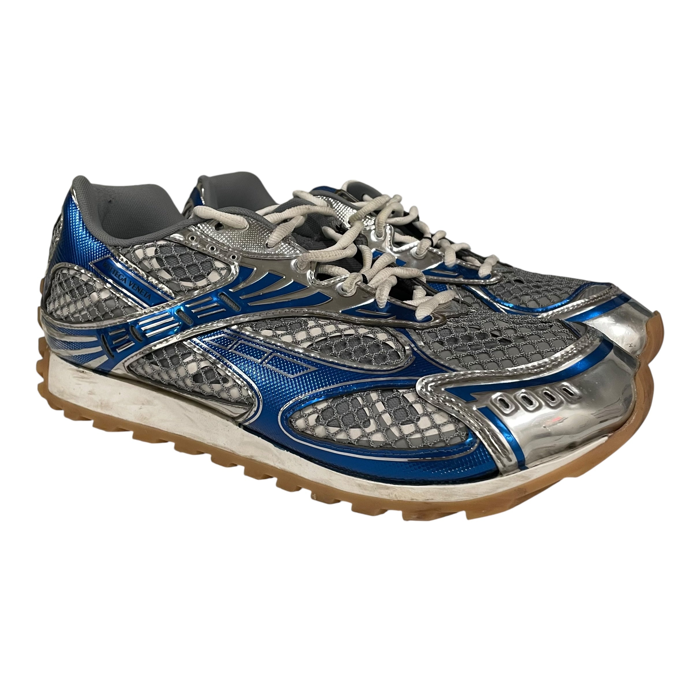 BOTTEGA VENETA/Low-Sneakers/EU 46/Iridescent/BLU/ view 1