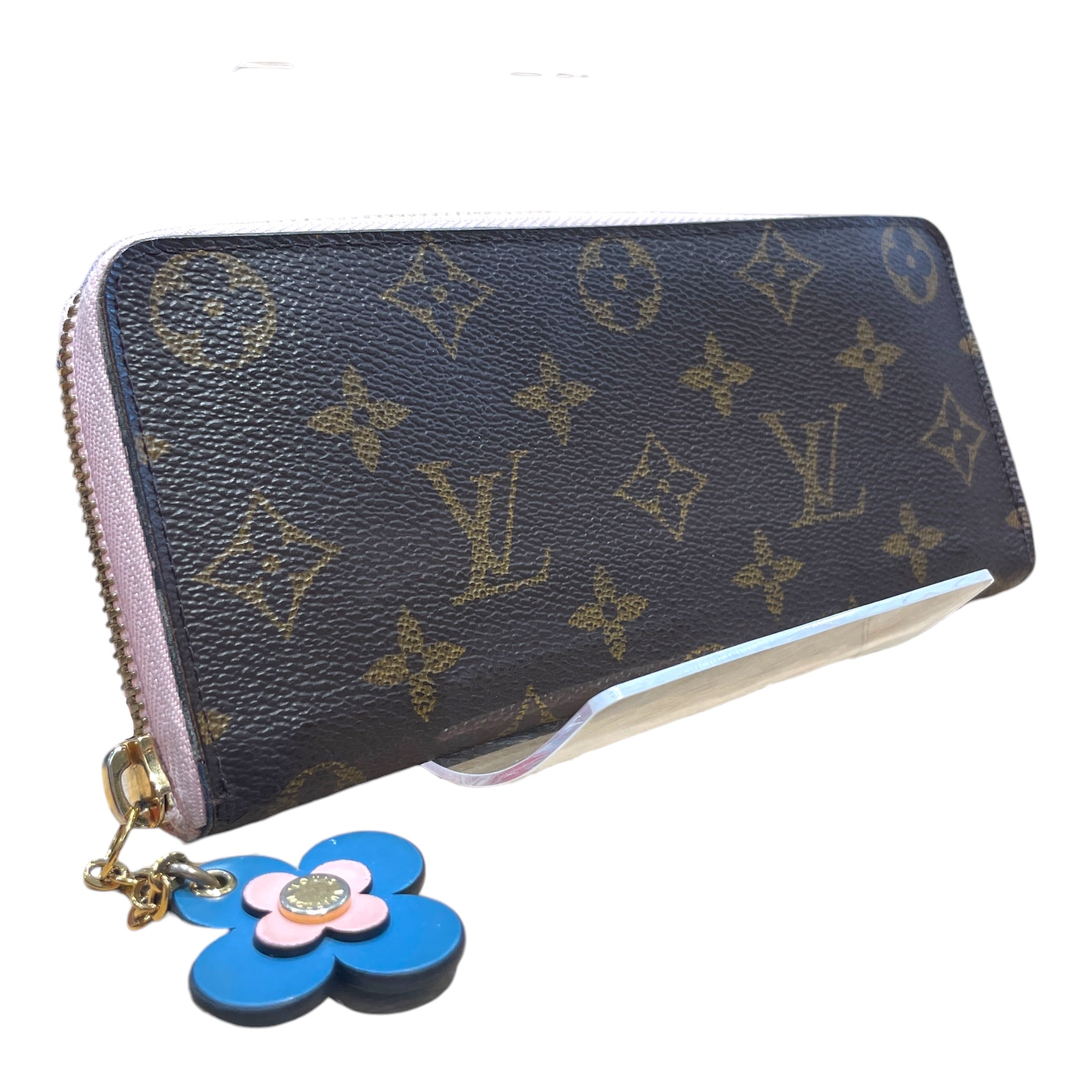 LOUIS VUITTON/Long Wallet/Monogram/Leather/BRW/L's/2019 Clemence Wallet view 1