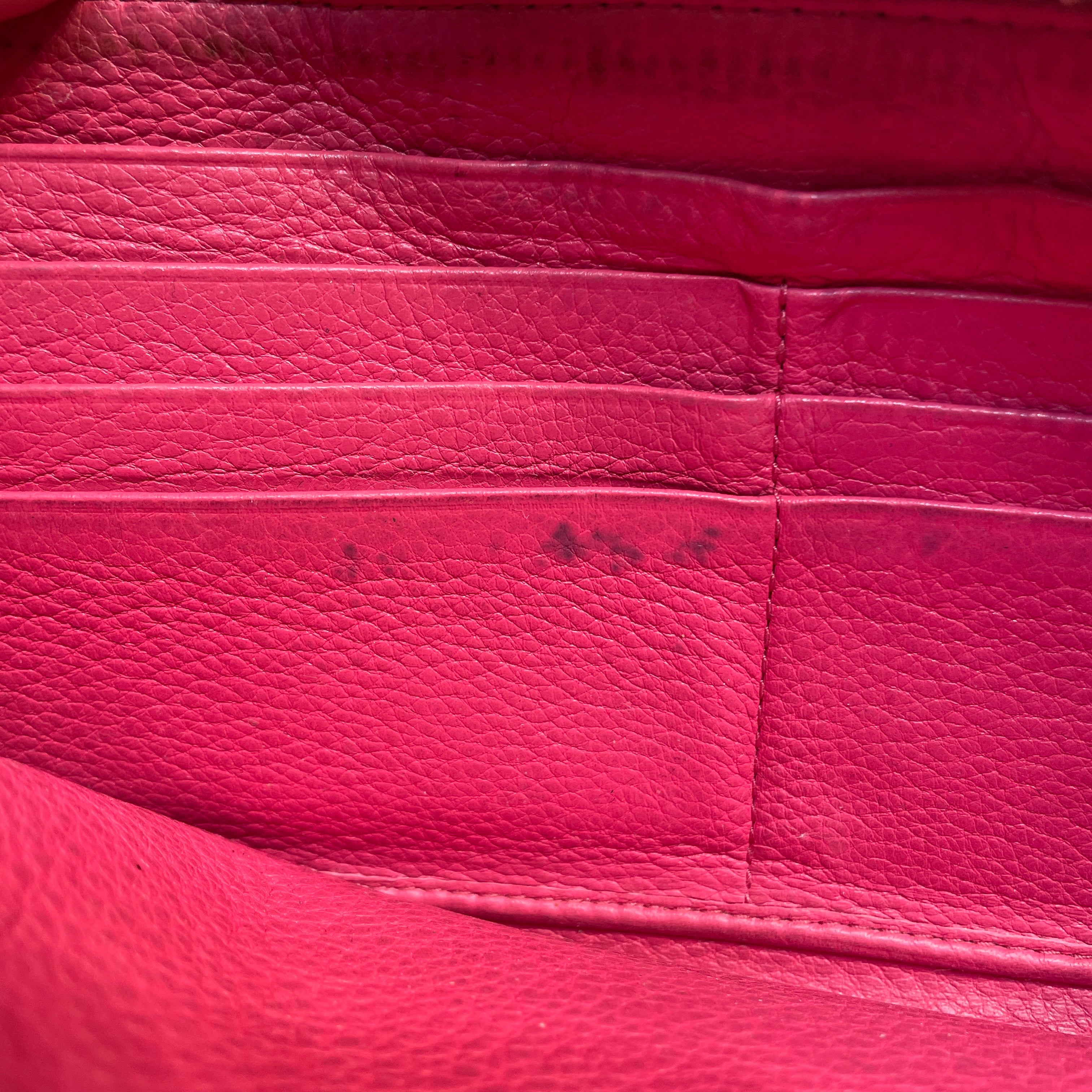 PRADA/Long Wallet/Leather/PNK/L's/CONTINENTAL view 7