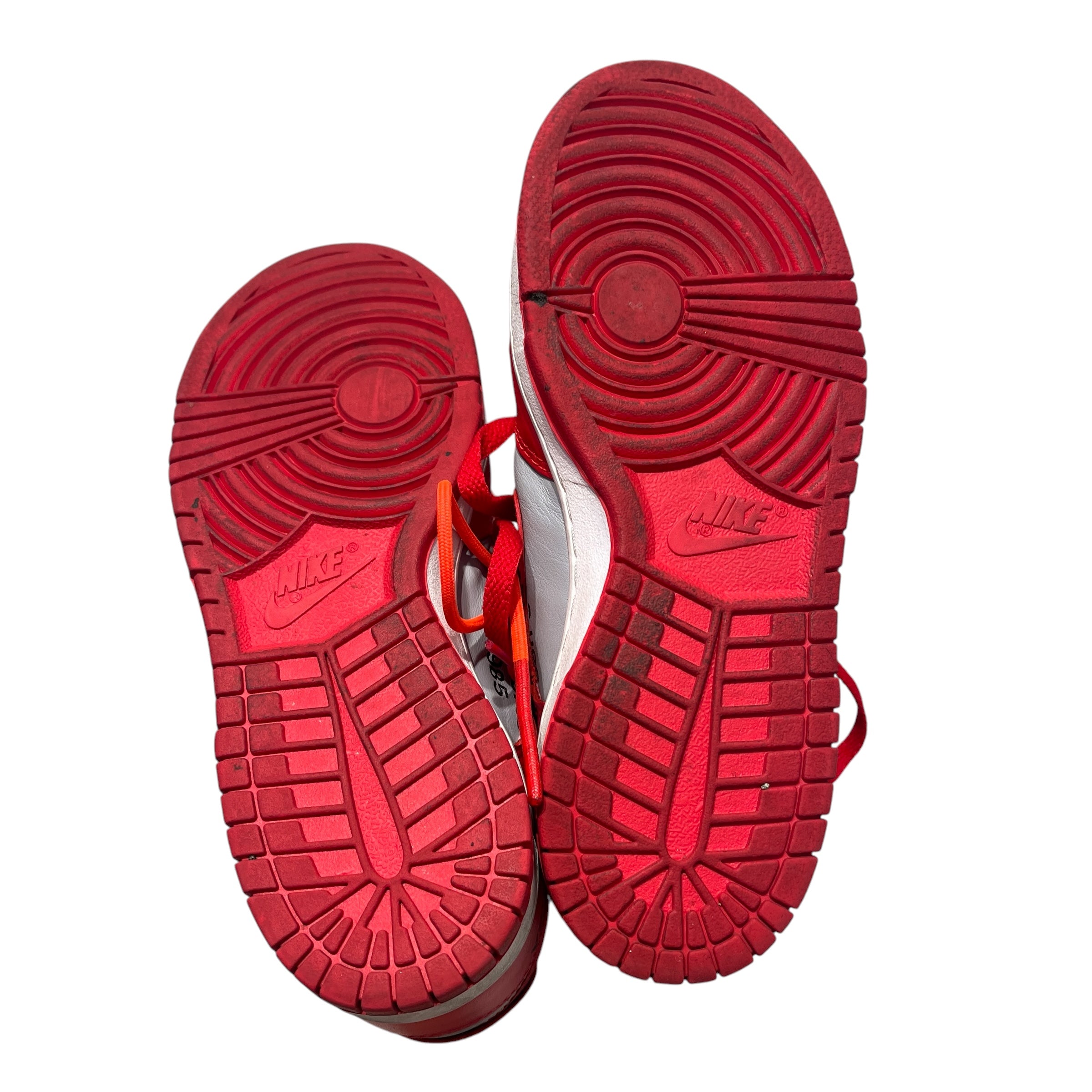 NIKE/OFF-WHITE/Low-Sneakers/US 6/RED/DUNK LOW "UNIVERSITY RED" view 6