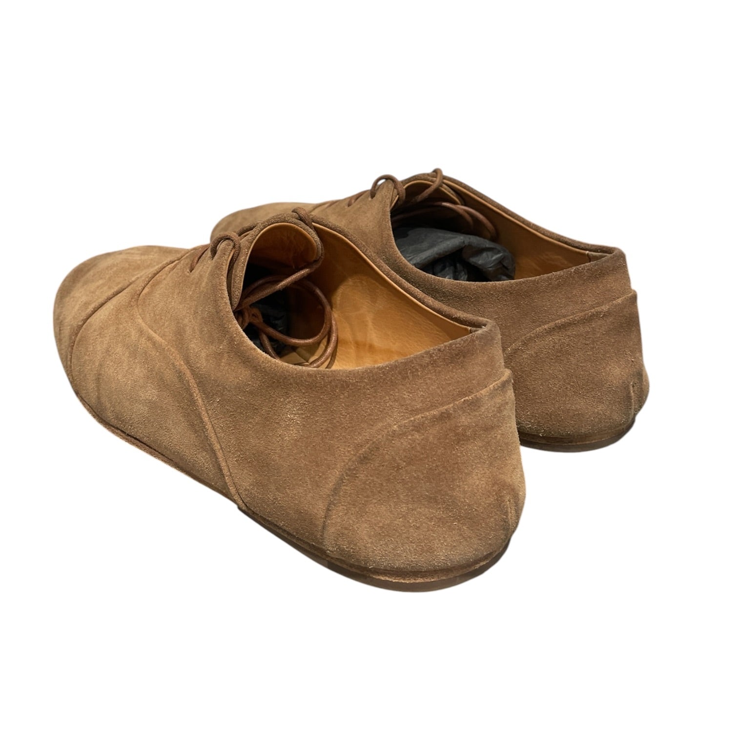 Marsell/Dress Shoes/US 8/Suede/BRW/Reversed- Leather Derbys view 2