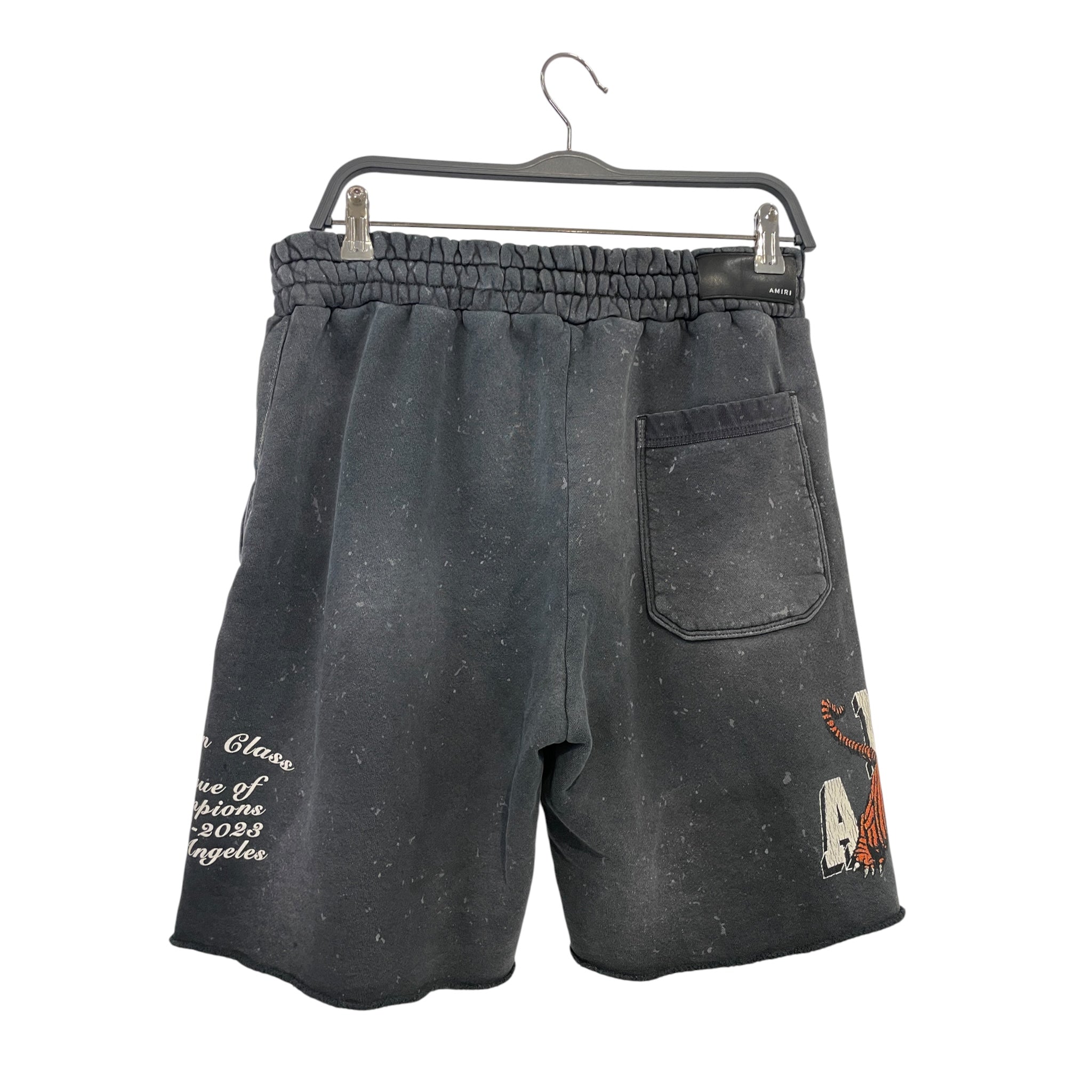 AMIRI/Shorts/M/Cotton/BLK/tiger on thigh view 2