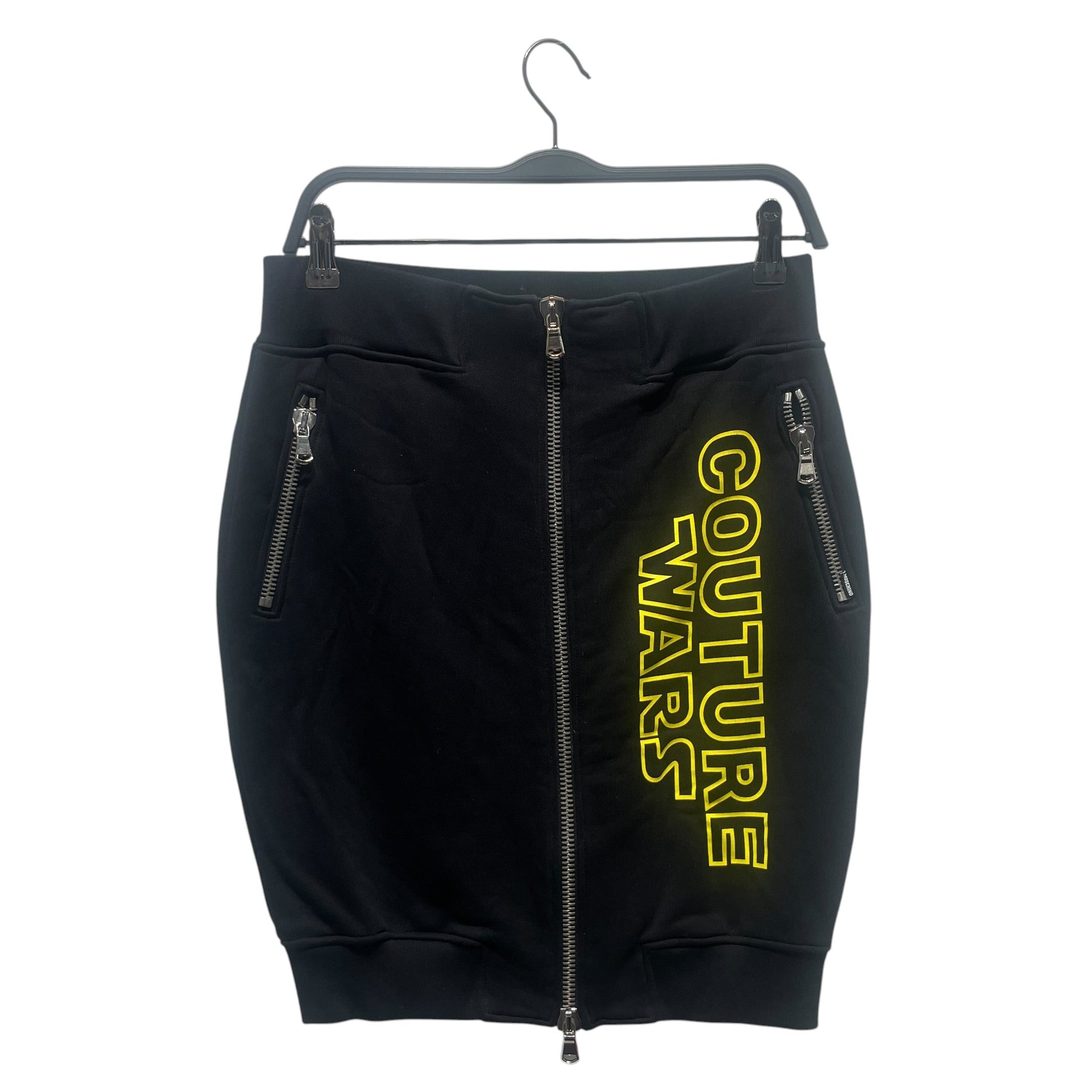 MOSCHINO/Skirt/M/Cotton/BLK/Couture Wars Skirt view 1