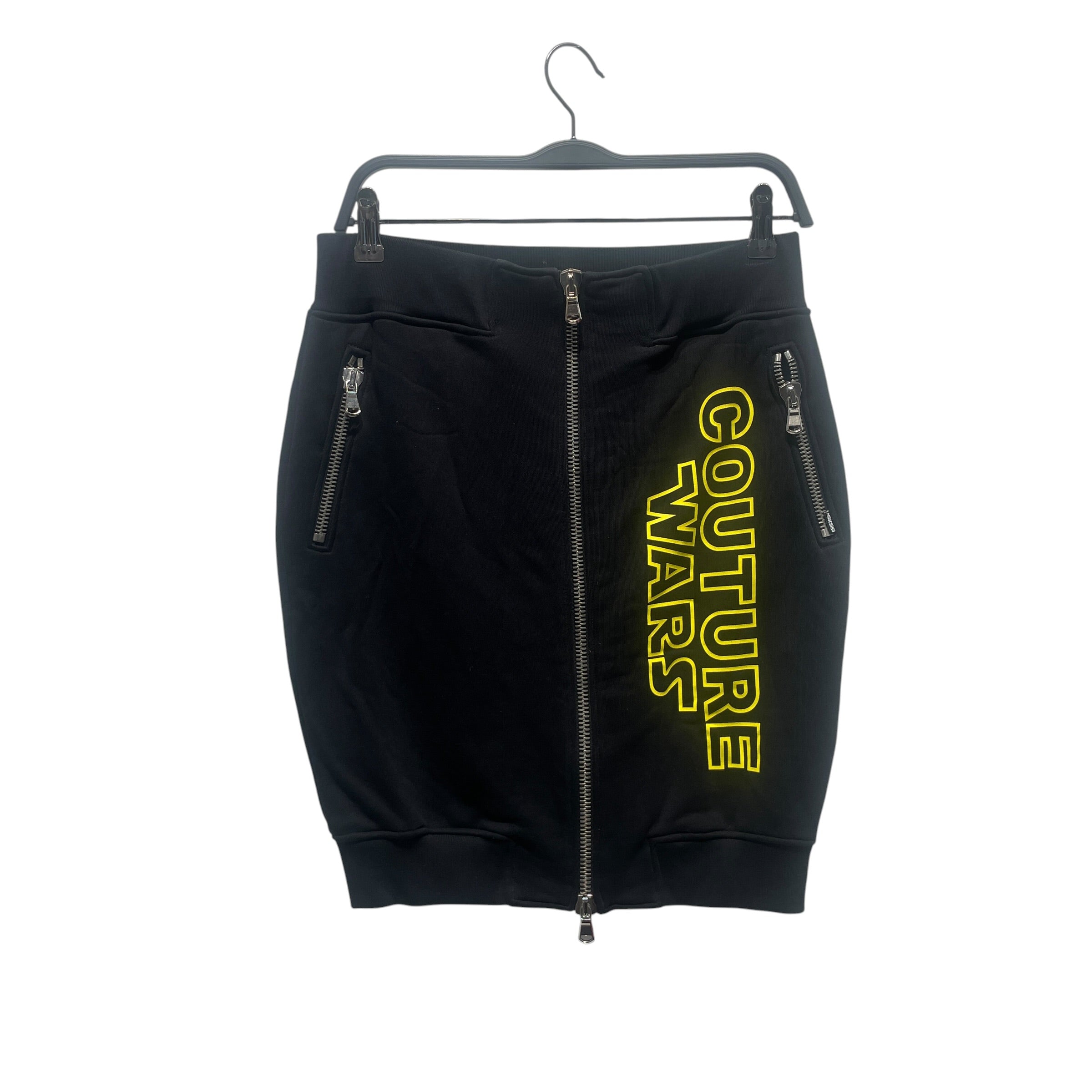 MOSCHINO/Skirt/M/Cotton/BLK/Couture Wars Skirt view 1