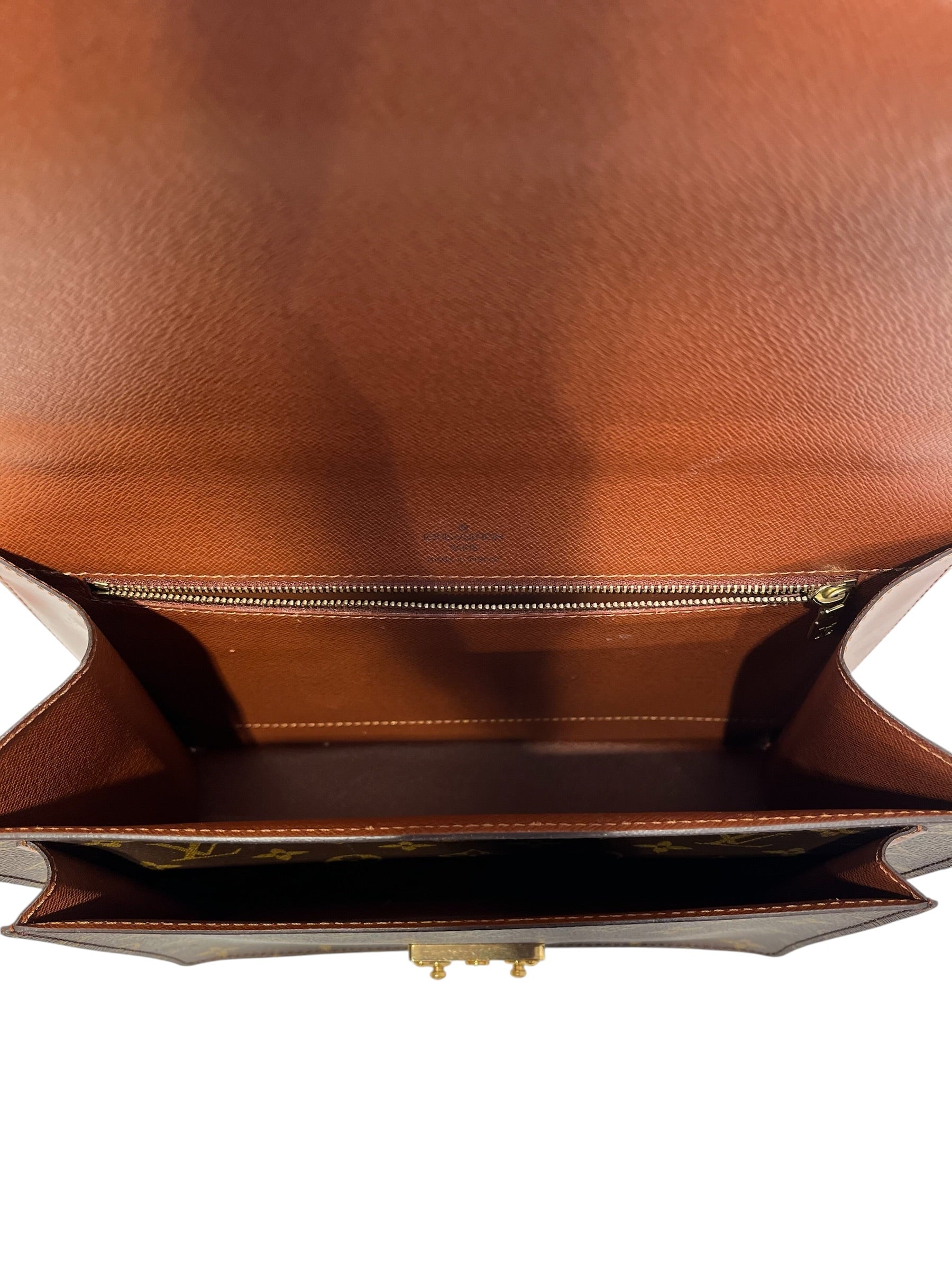 LOUIS VUITTON/Hand Bag/Monogram/Leather/BRW/Monceau view 6