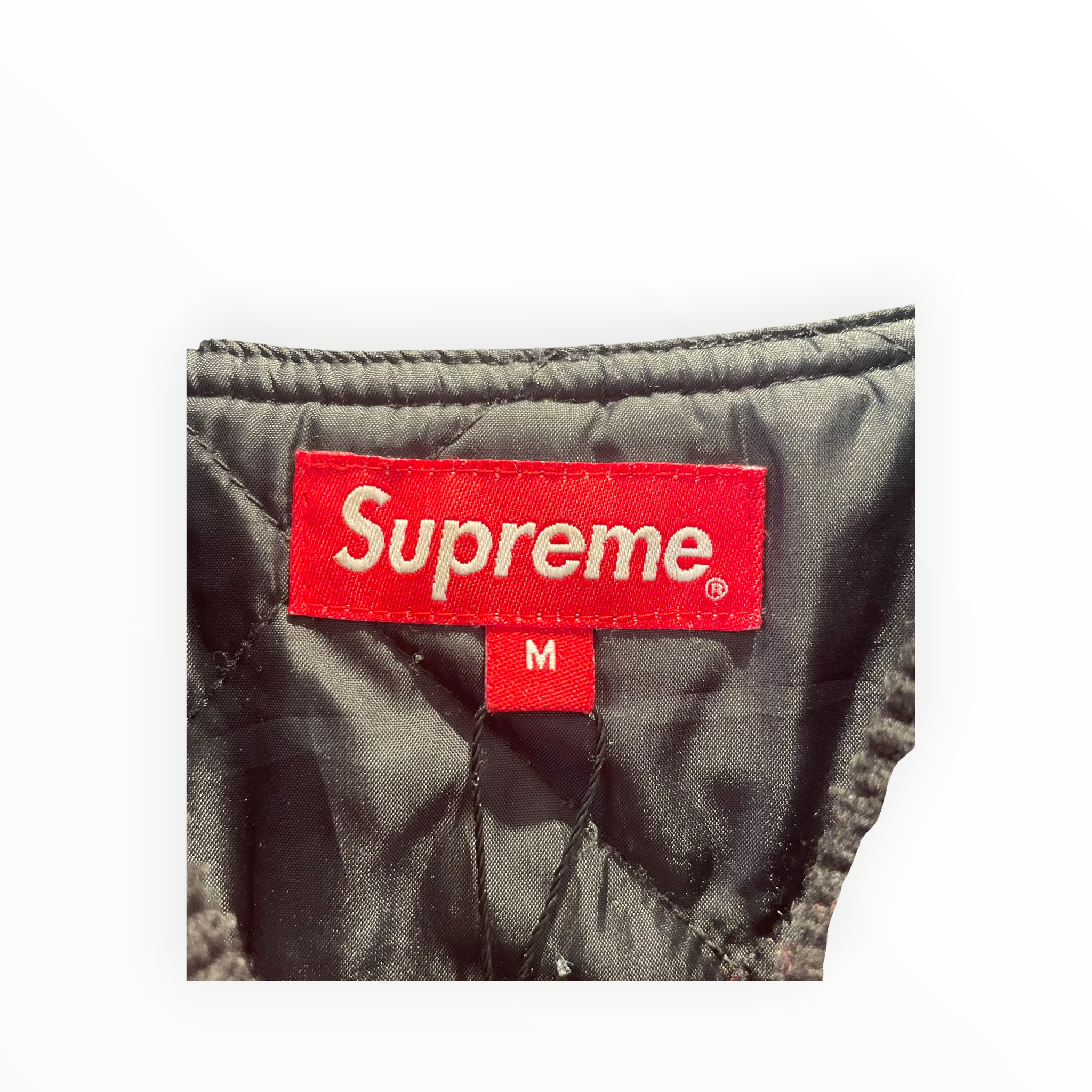Supreme/Blouson/M/Wool/RED/Plaid/ZIP CAR JACKET view 3