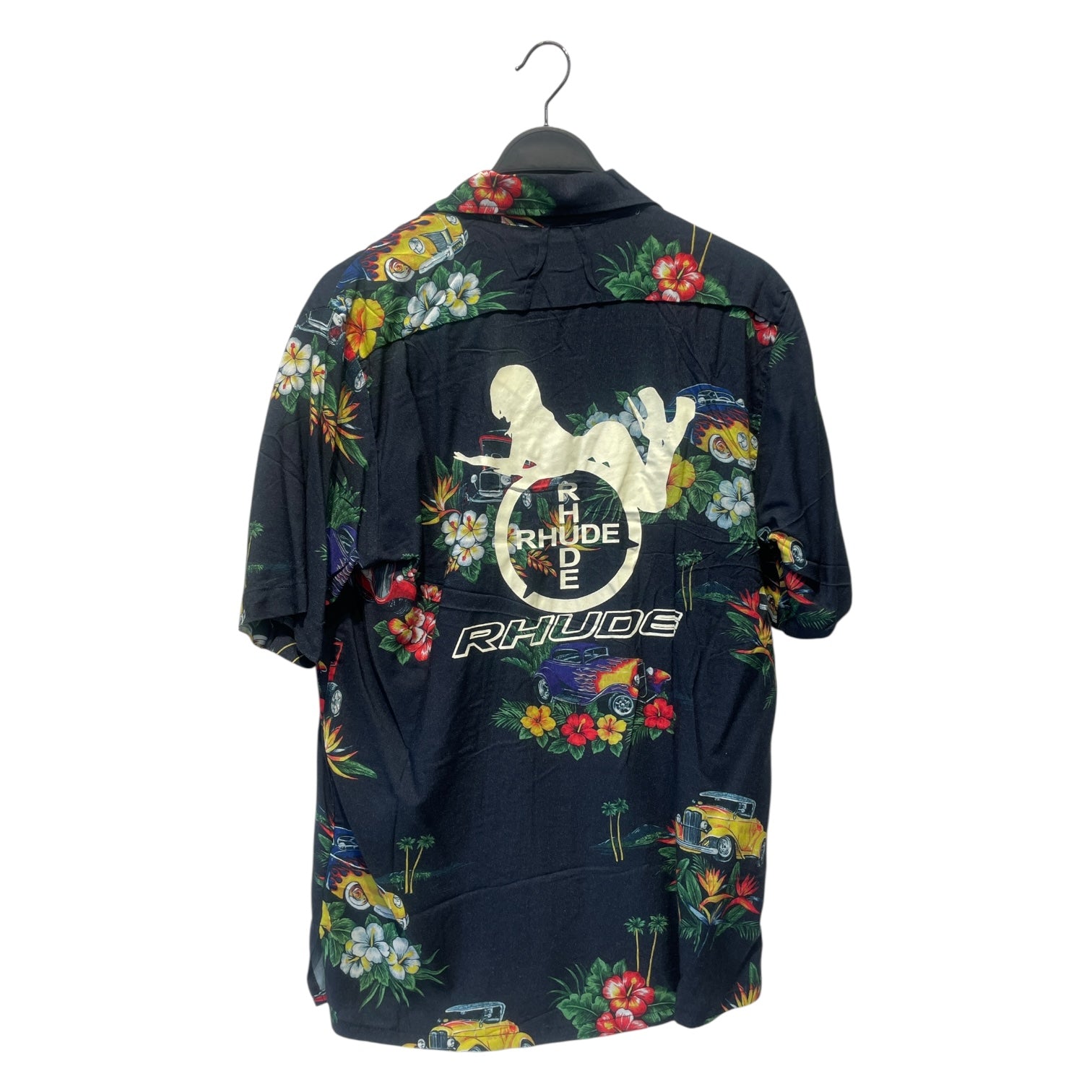 RHUDE/Hawaiian Shirt/M/Rayon/IDG/All Over Print/ view 2
