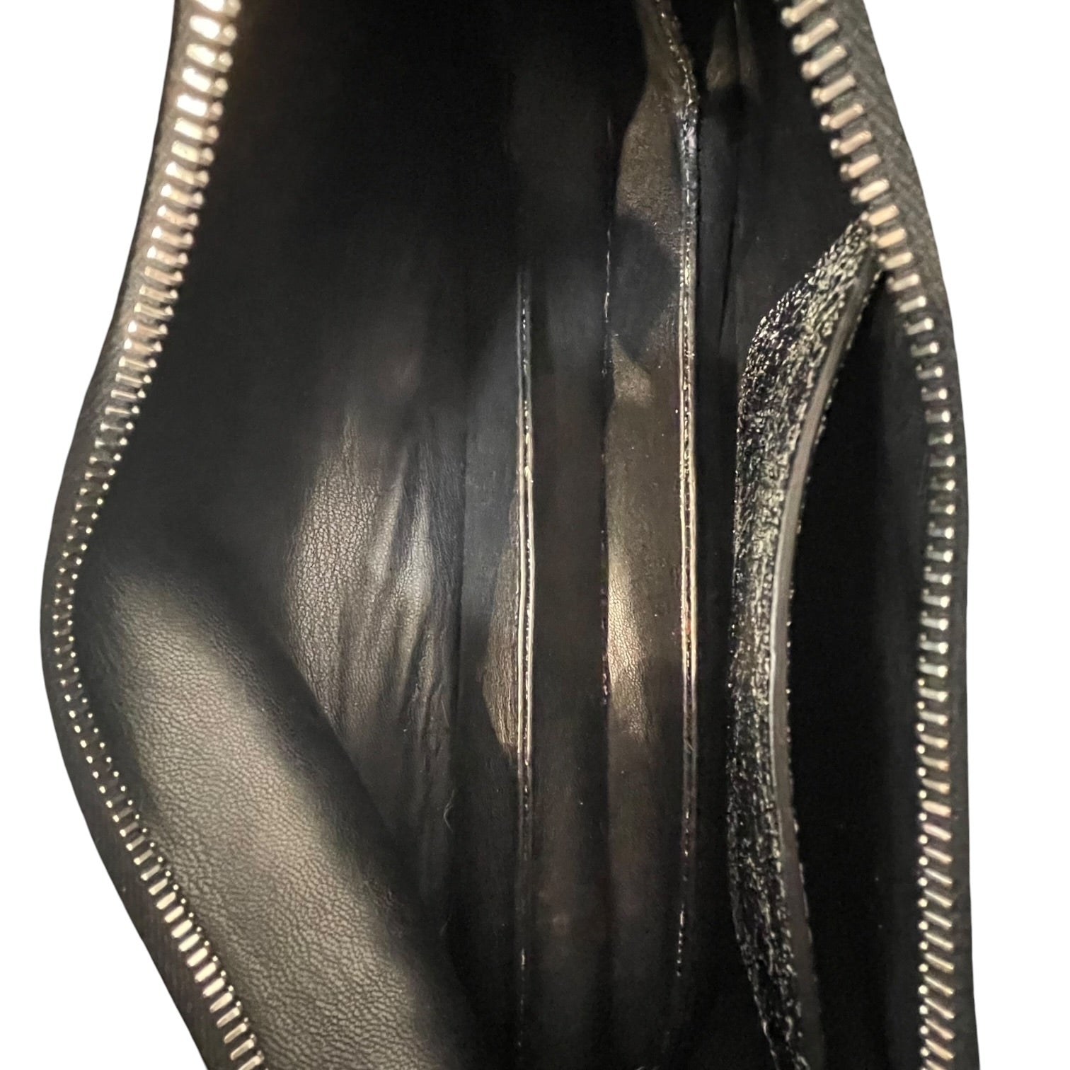 Acne Studios/Pouch/Leather/GRY/platt mirror crackle view 7