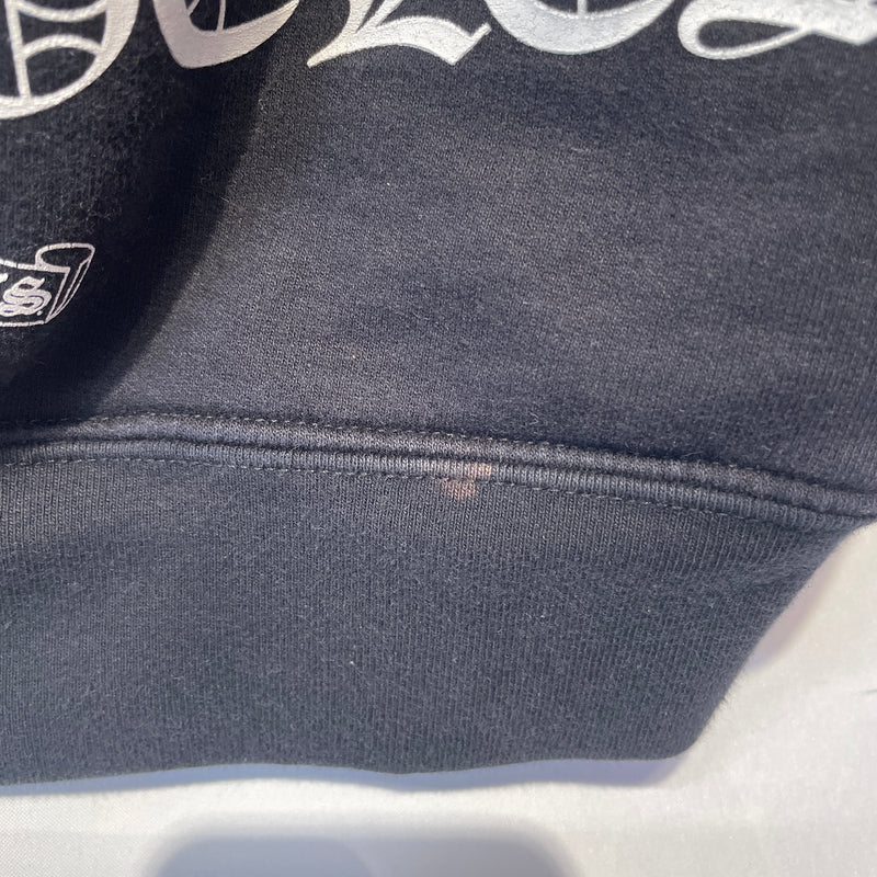 CHROME HEARTS/Zip Up Hoodie/M/Graphic/Cotton/BLK/CLASSIC LOGO