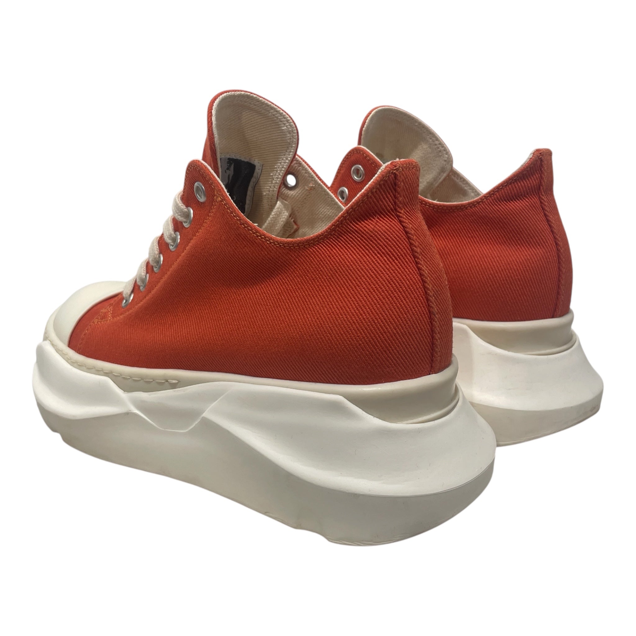 RICK OWENS DRKSHDW/Low-Sneakers/EU 37/Cotton/ORN/Abstract Low view 2