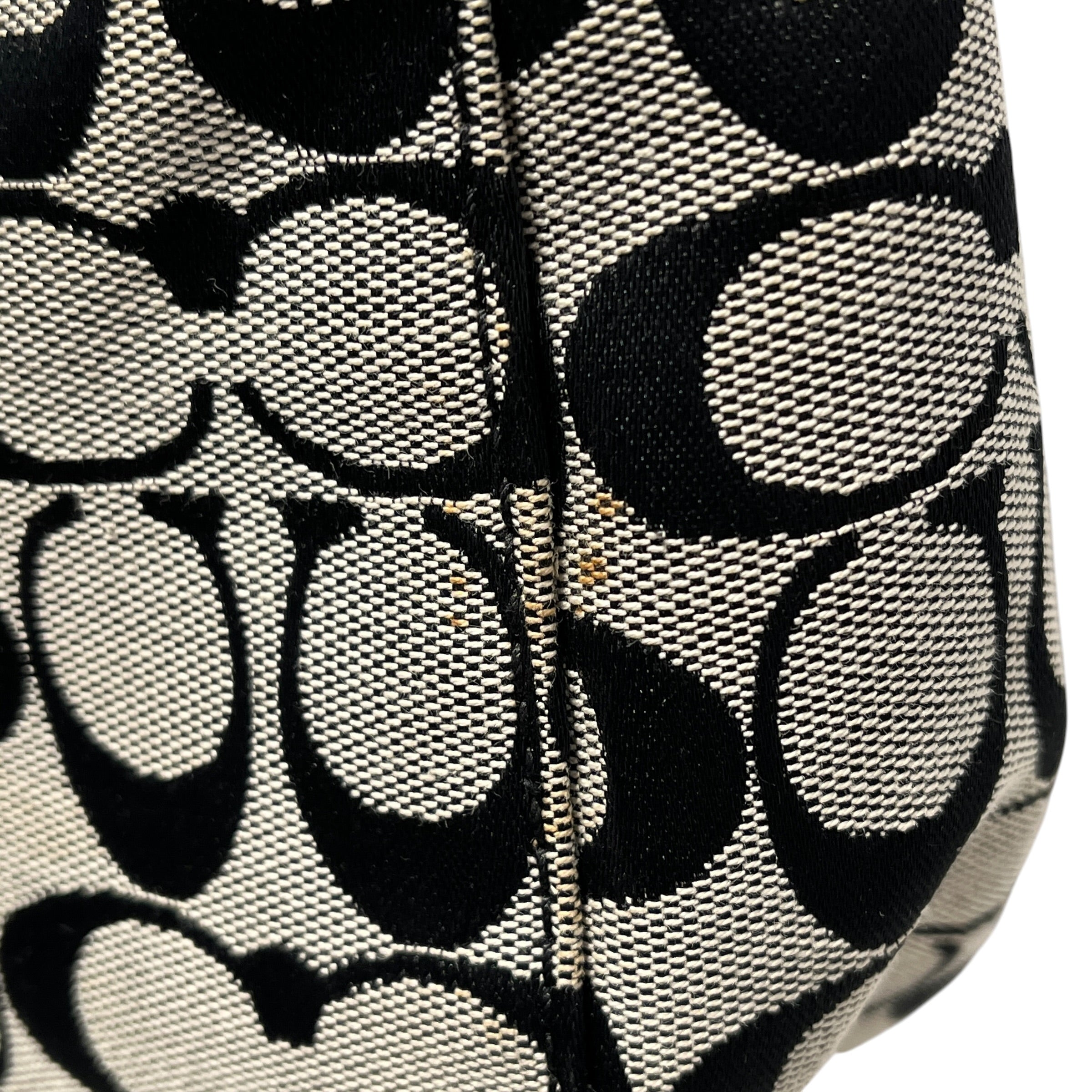 COACH/Hand Bag/All Over Print/Leather/BLK/signature chelsea messenger view 27