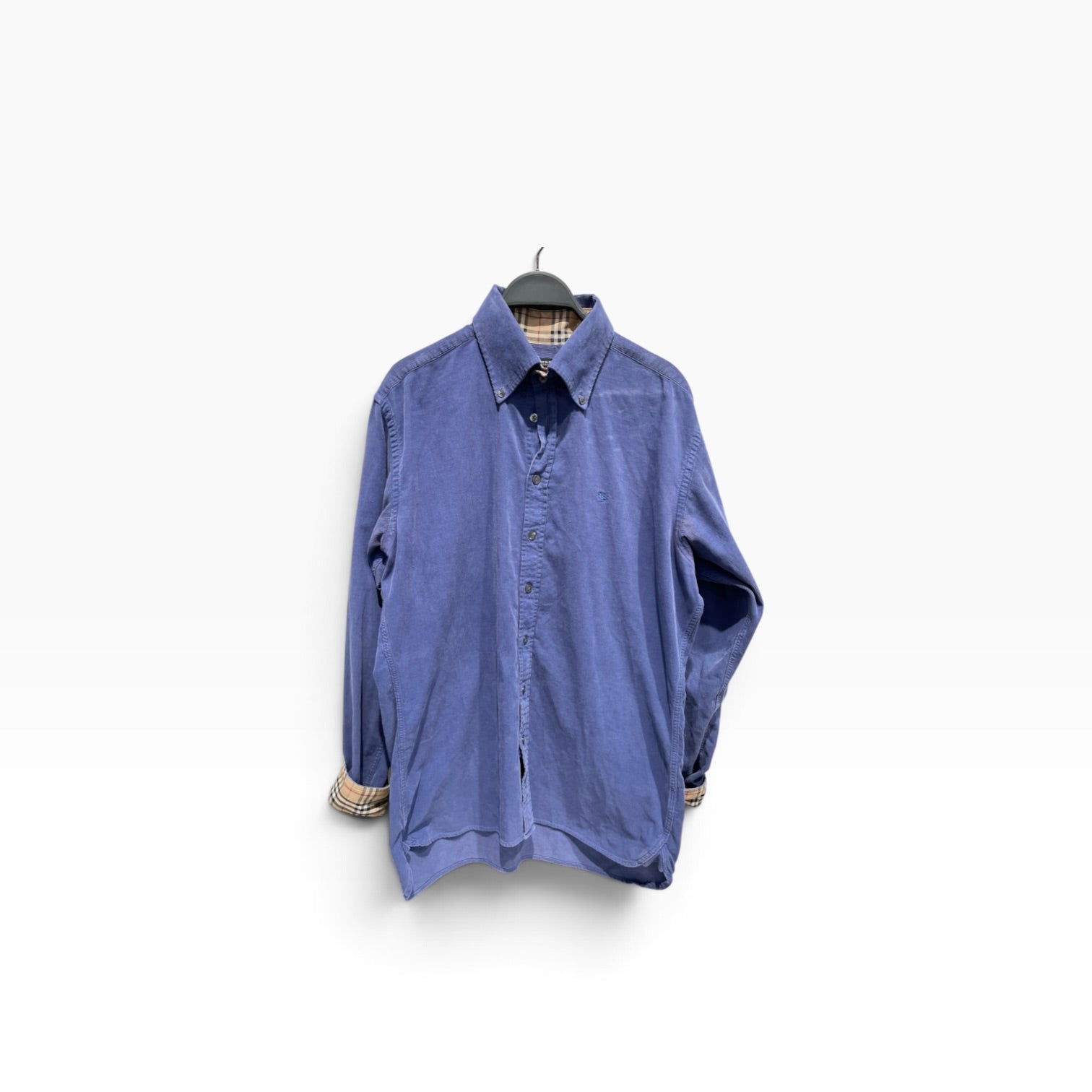 BURBERRY LONDON/Shirt/Cotton/BLU/ view 1