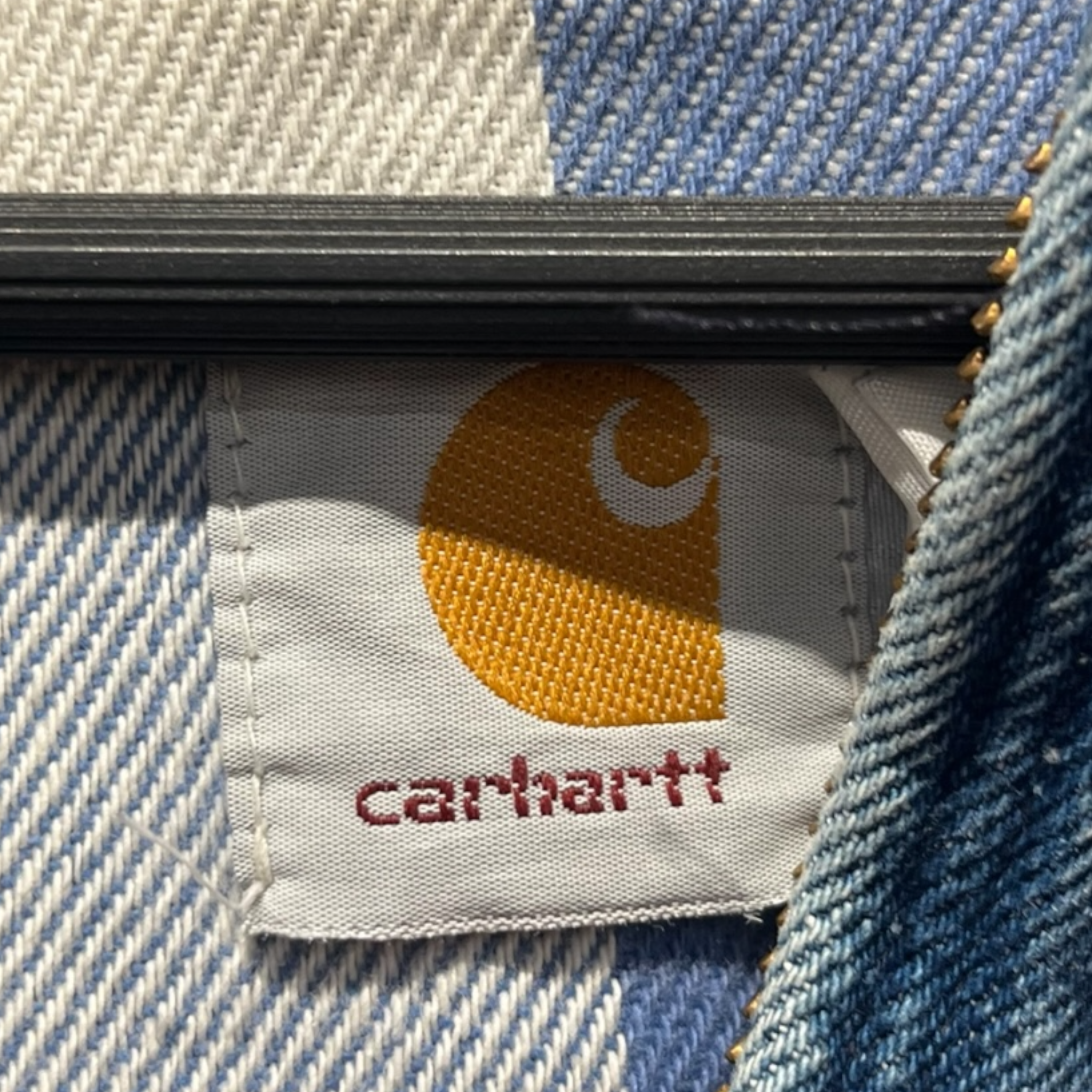Carhartt/Zip Up Hoodie/Denim/BLU/ view 3