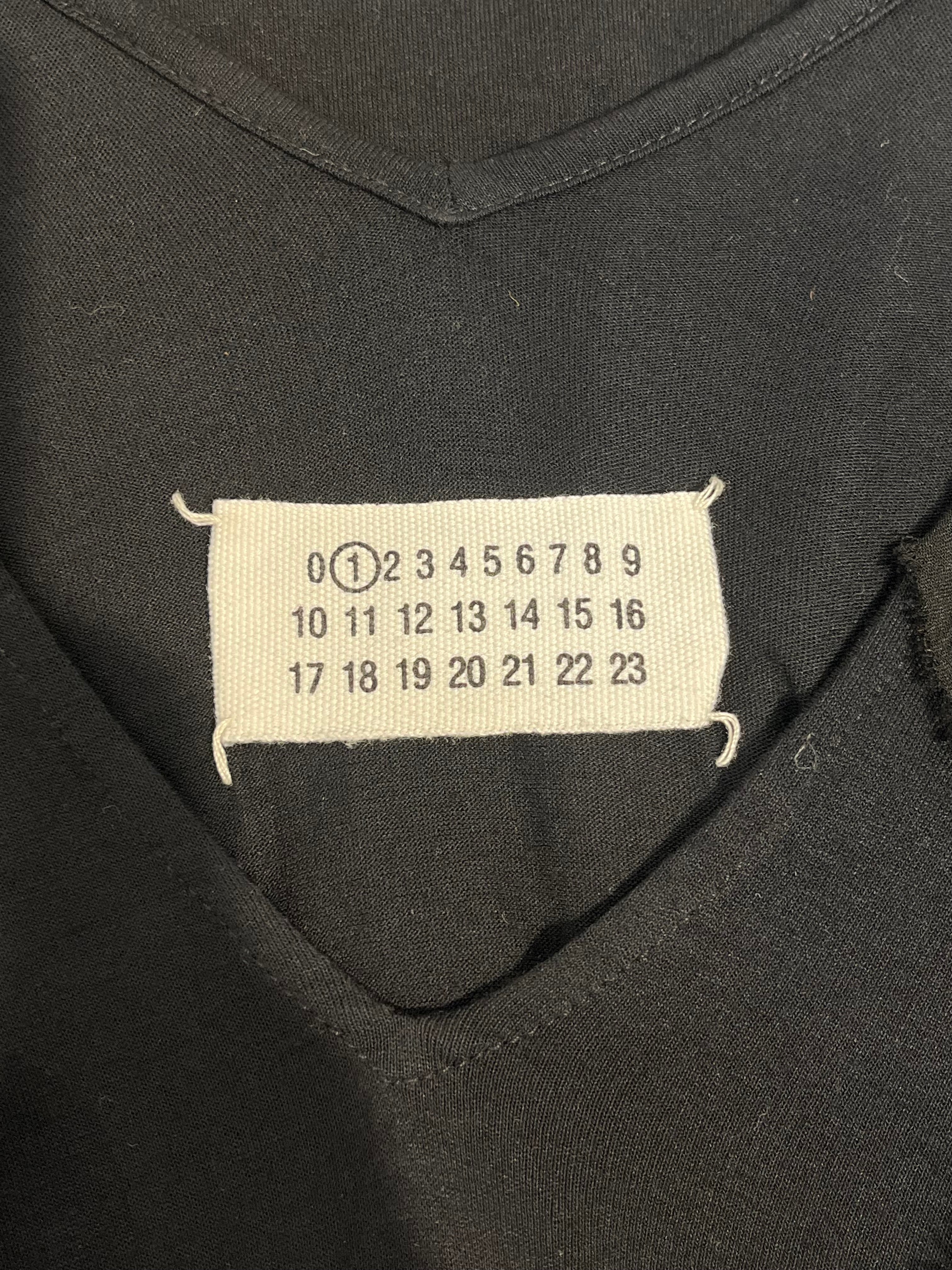 Maison Margiela/Cut & Sew/M/Cotton/BLK/SS01 ASYM DETAIL SHIRT view 3