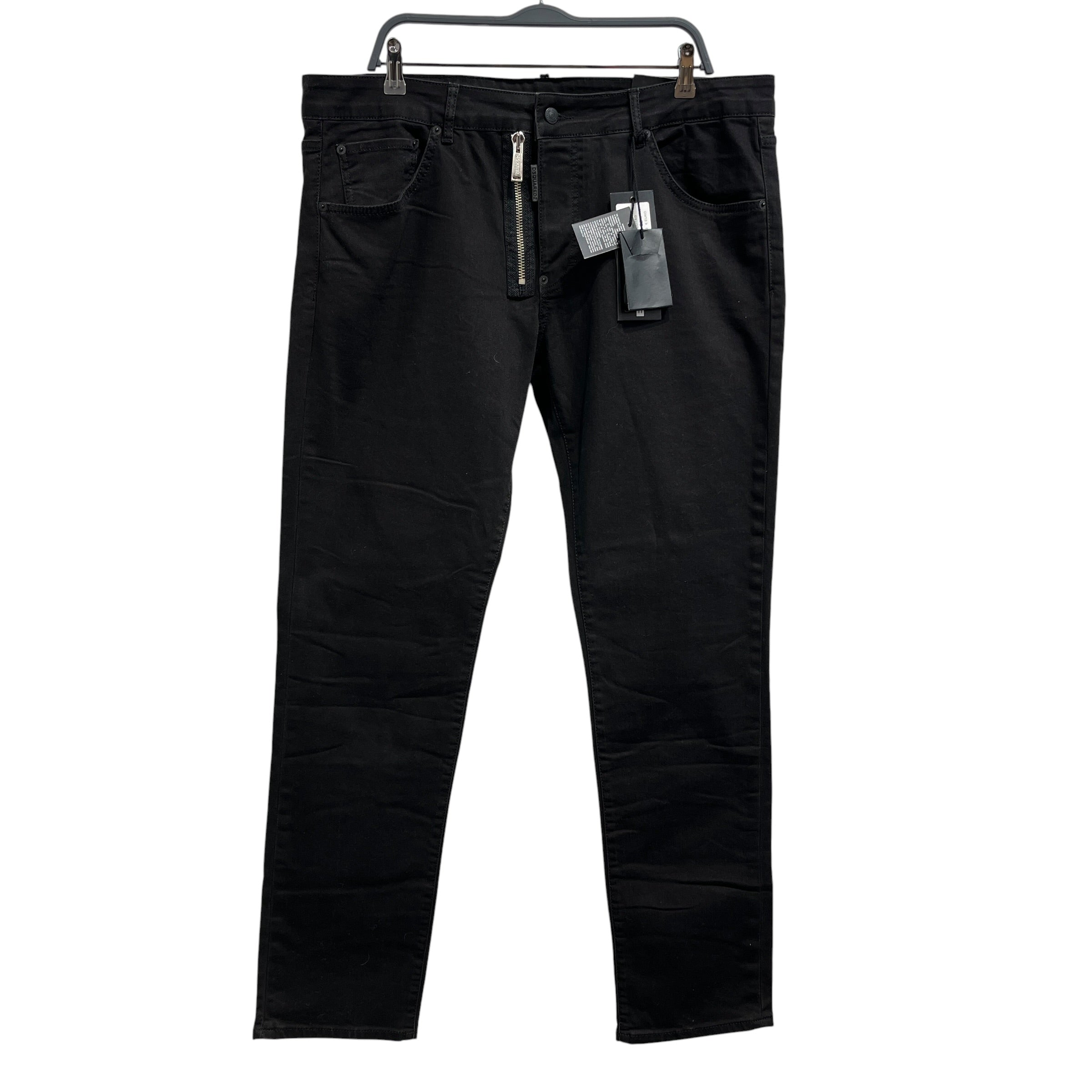 DSQUARED2/Straight Pants/56/Denim/BLK/Evergreen On Label view 1