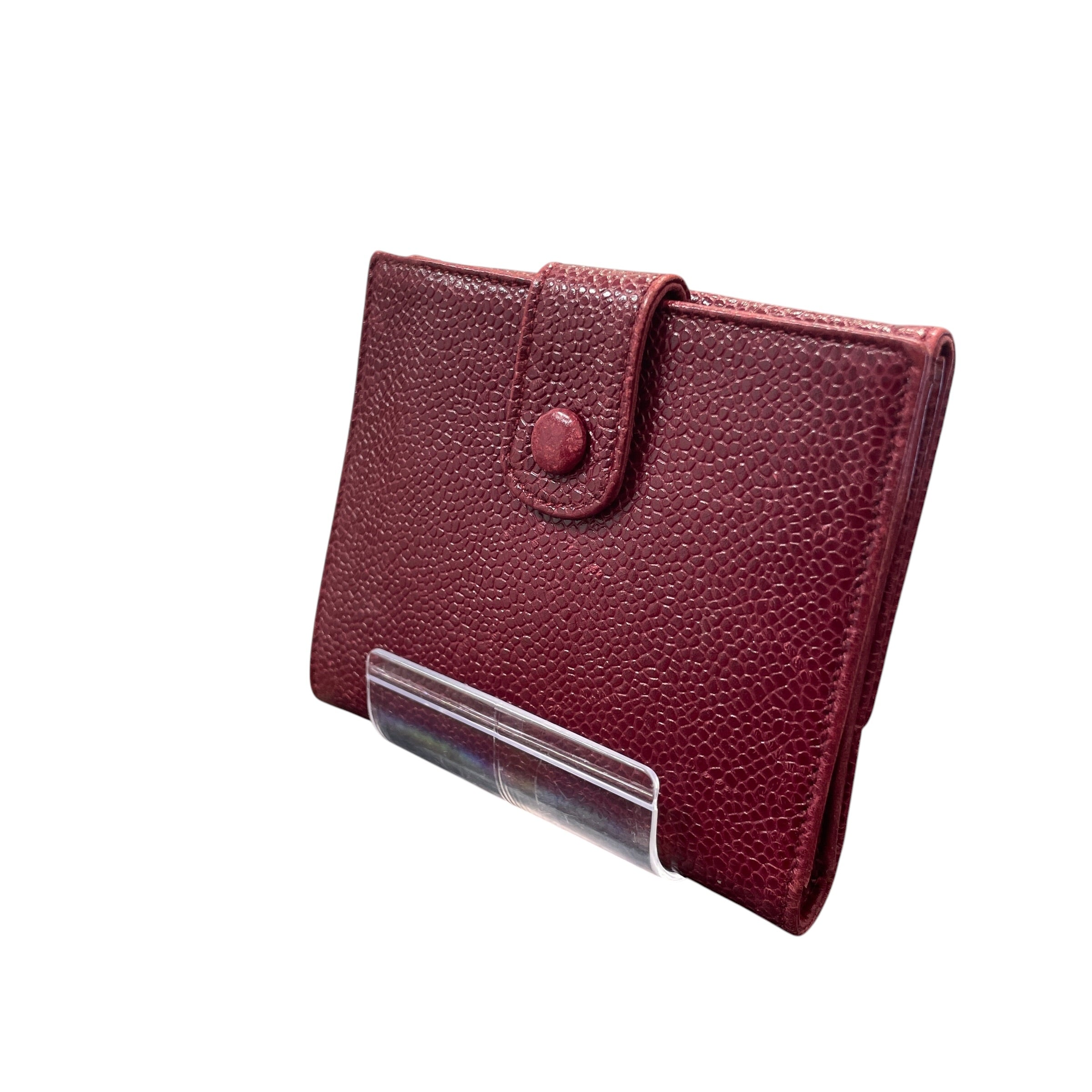 CHANEL/Bifold Wallet/Leather/BRD/M's/ view 2