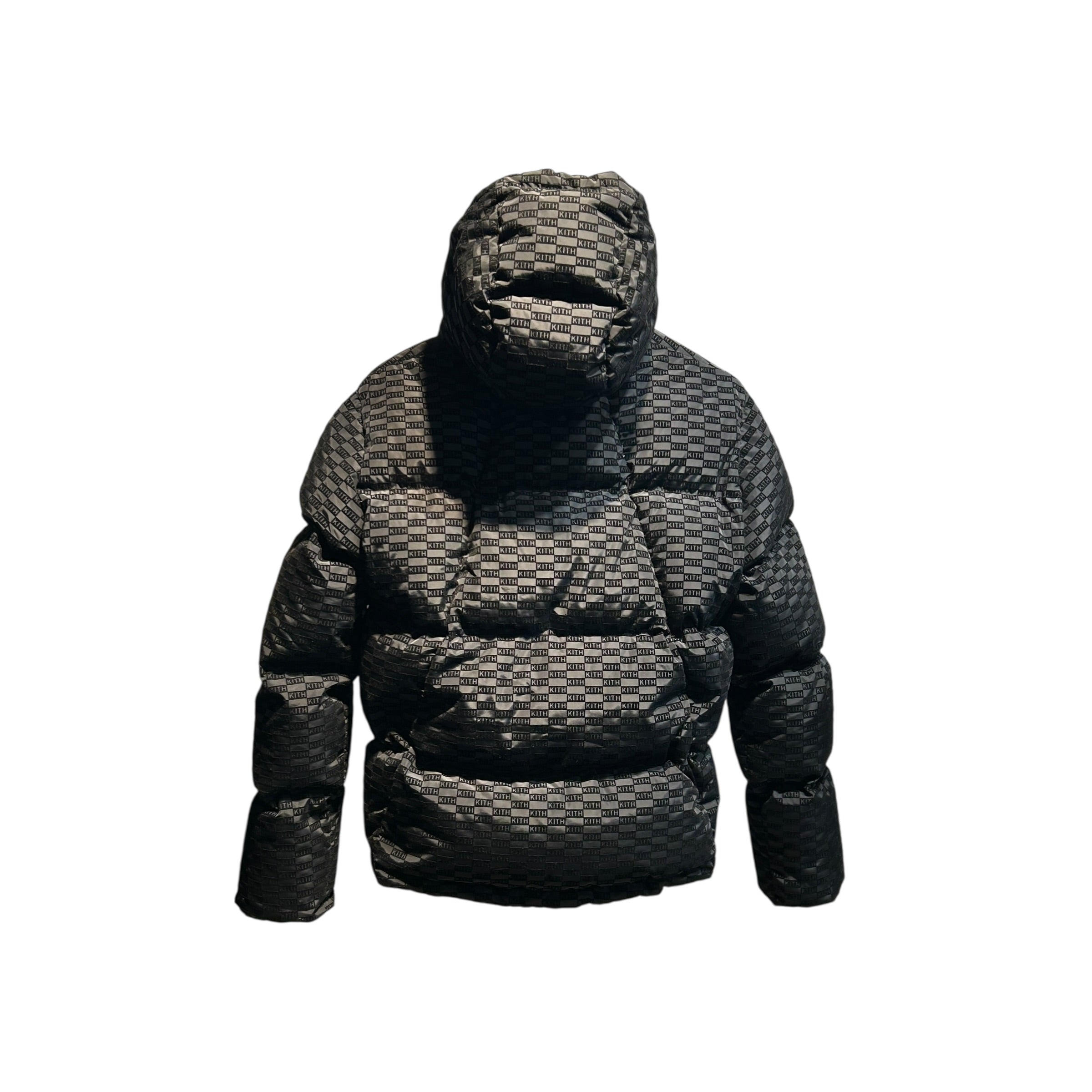 KITH/Puffer Jkt/XS/Polyester/BLK/Monogram/Midi Monogram view 2