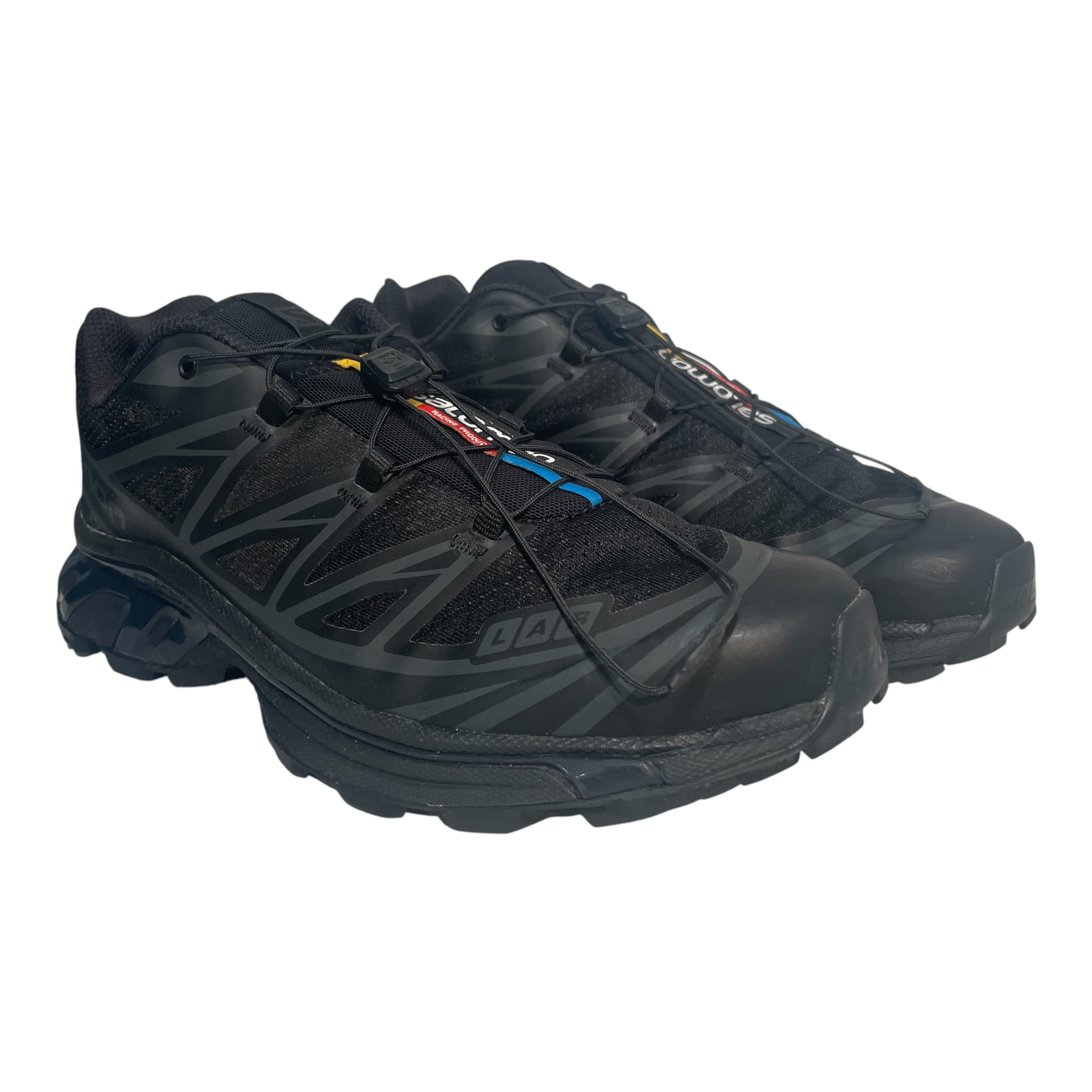 salomon/Low-Sneakers/US 9.5/Nylon/BLK/XT-6 Black Phantom view 1