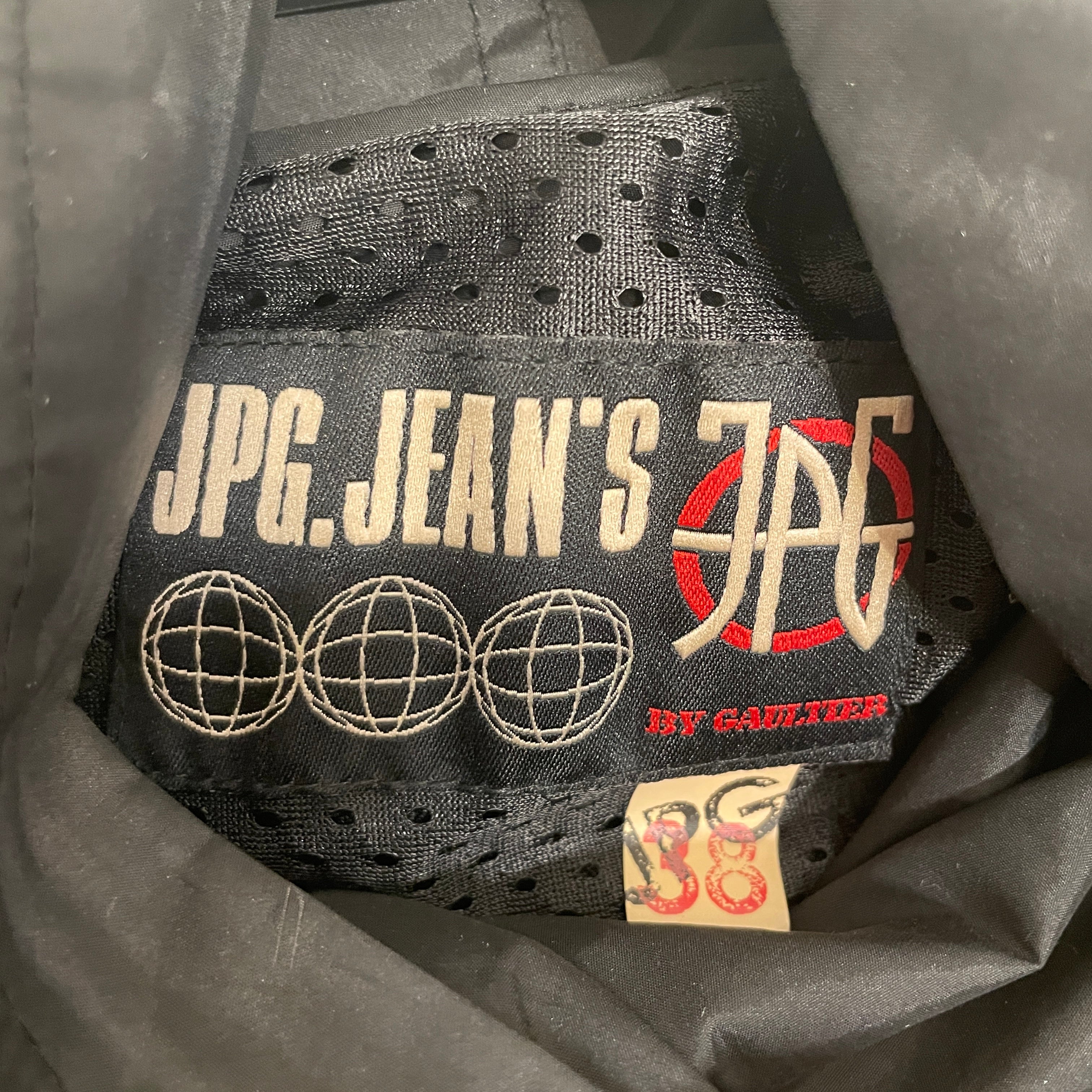 Jean Paul Gaultier/Jacket/38/Polyester/BLK/BIULT IN CARRY STRAPS view 4