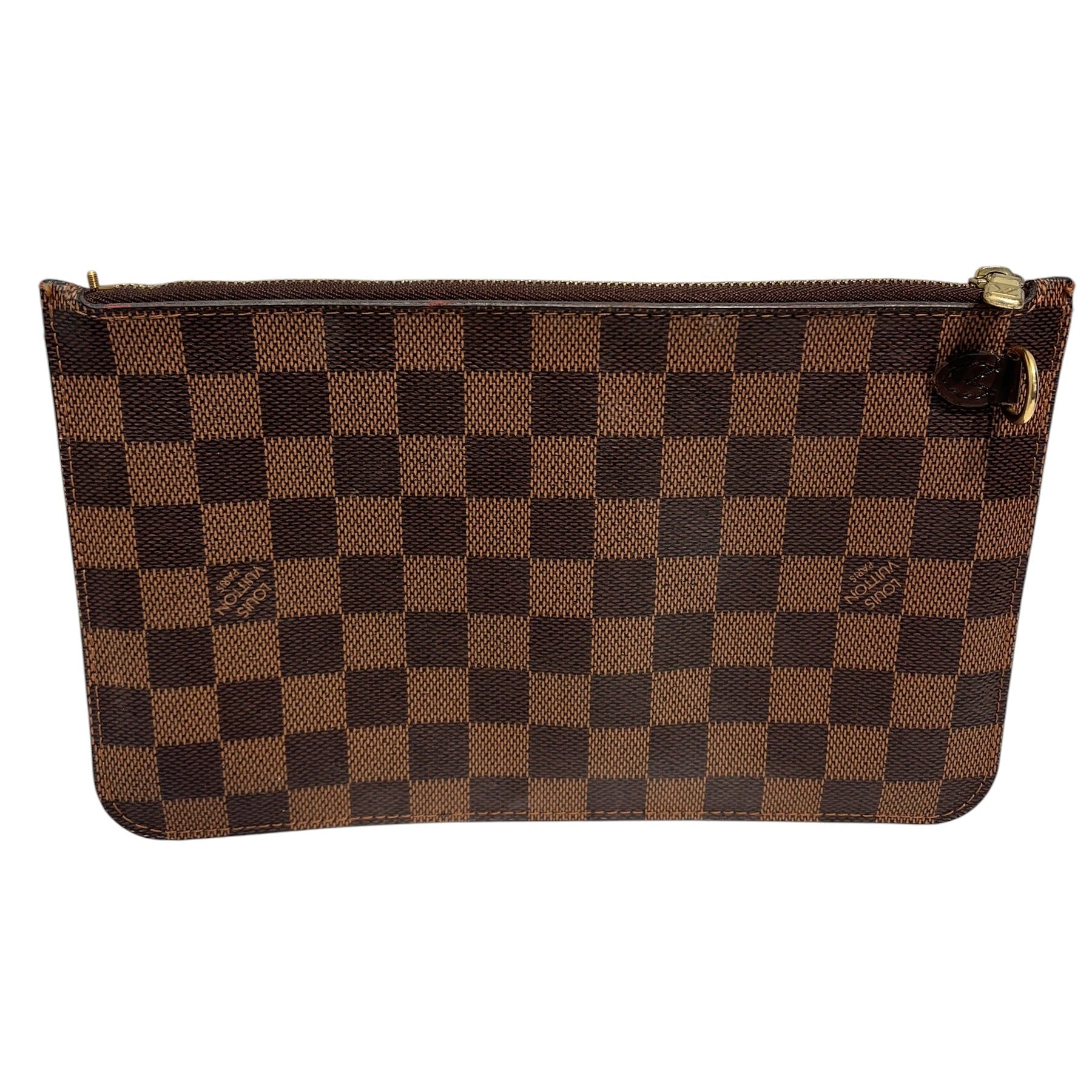 LOUIS VUITTON/Cross Body Bag/Leather/RED/Pochette view 1