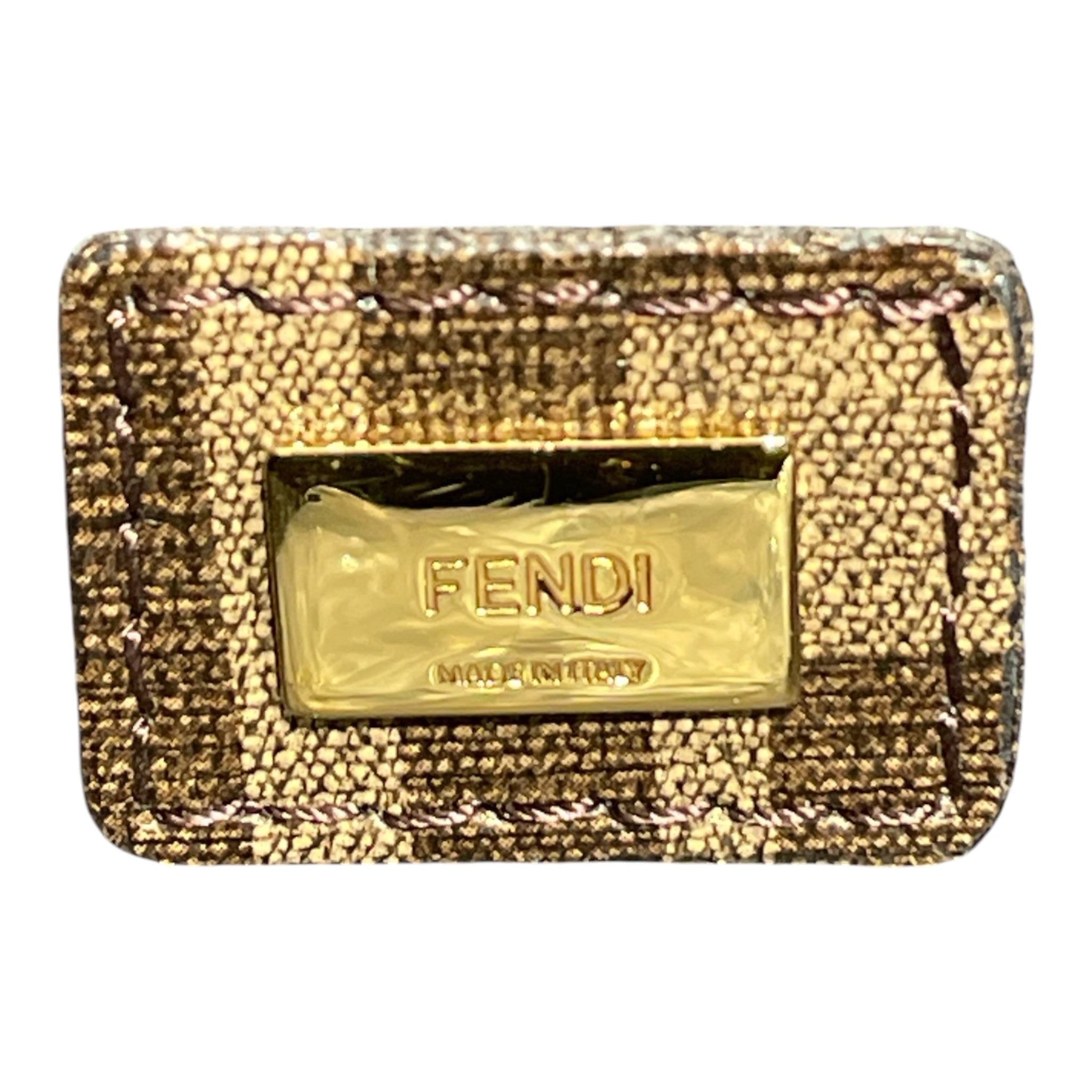 FENDI/Clutch Bag/Monogram/BRW/Hairdo Girls Large Clutch view 3