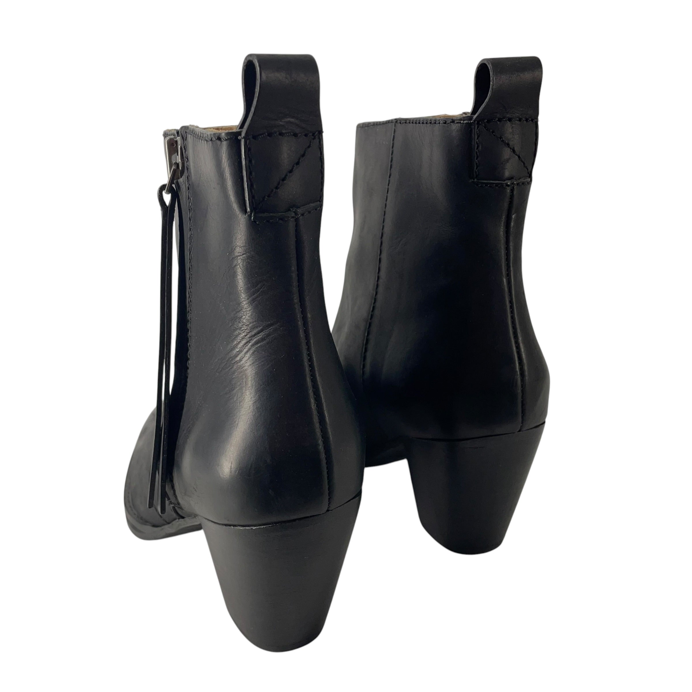 Acne Studios/Ankle Boots/EU 41/Leather/BLK/PISTOL SHORT BOOT view 3