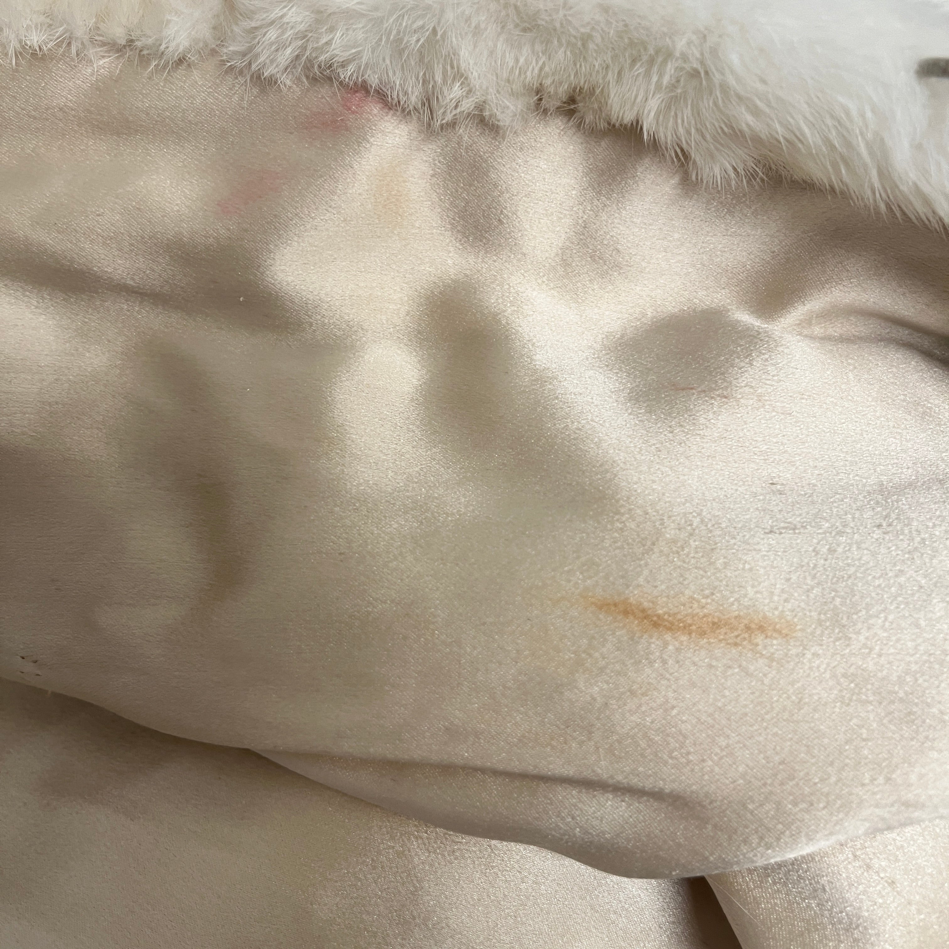 BERGDORF GOODMAN/Coat/S/Fur/CRM/12/39 35807 + Rabbit Fur view 4