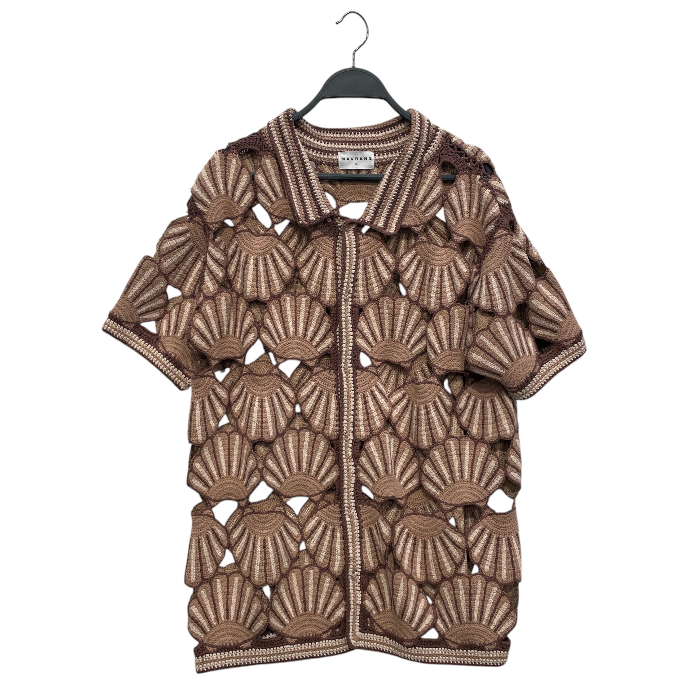 MAVRANS/Shirt/S/Cotton/BRW/SEASHELLS view 1