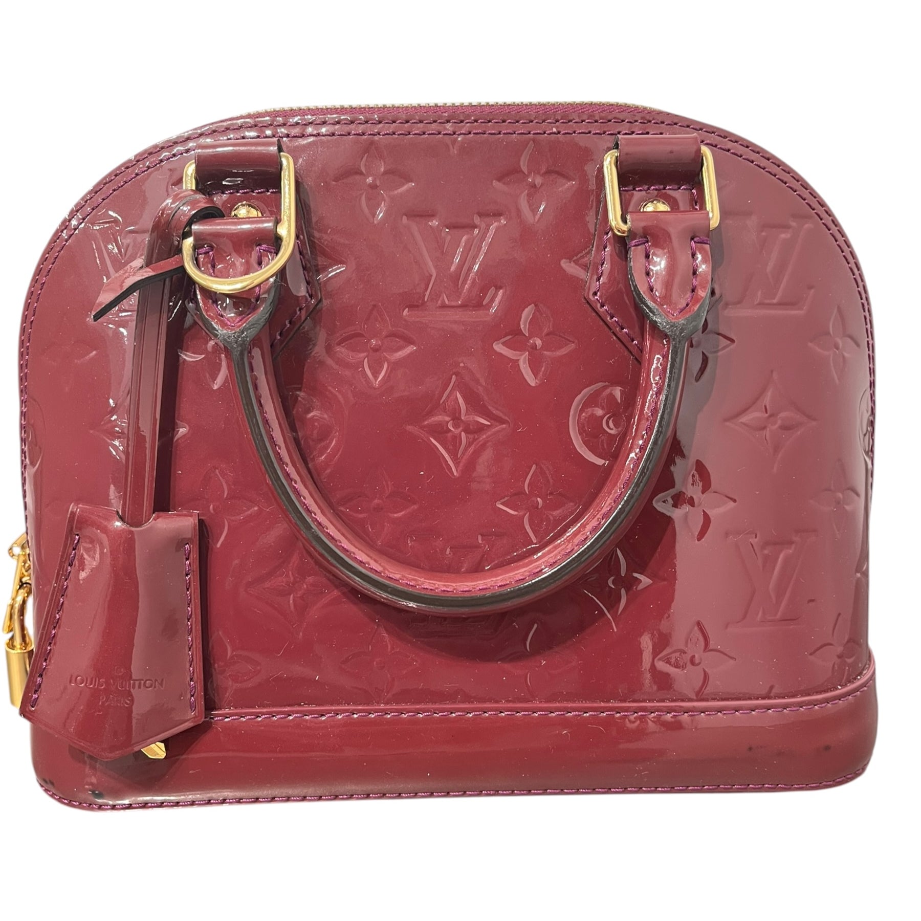 LOUIS VUITTON/Bag/Faux Leather/BRD/VERNIS ALMA