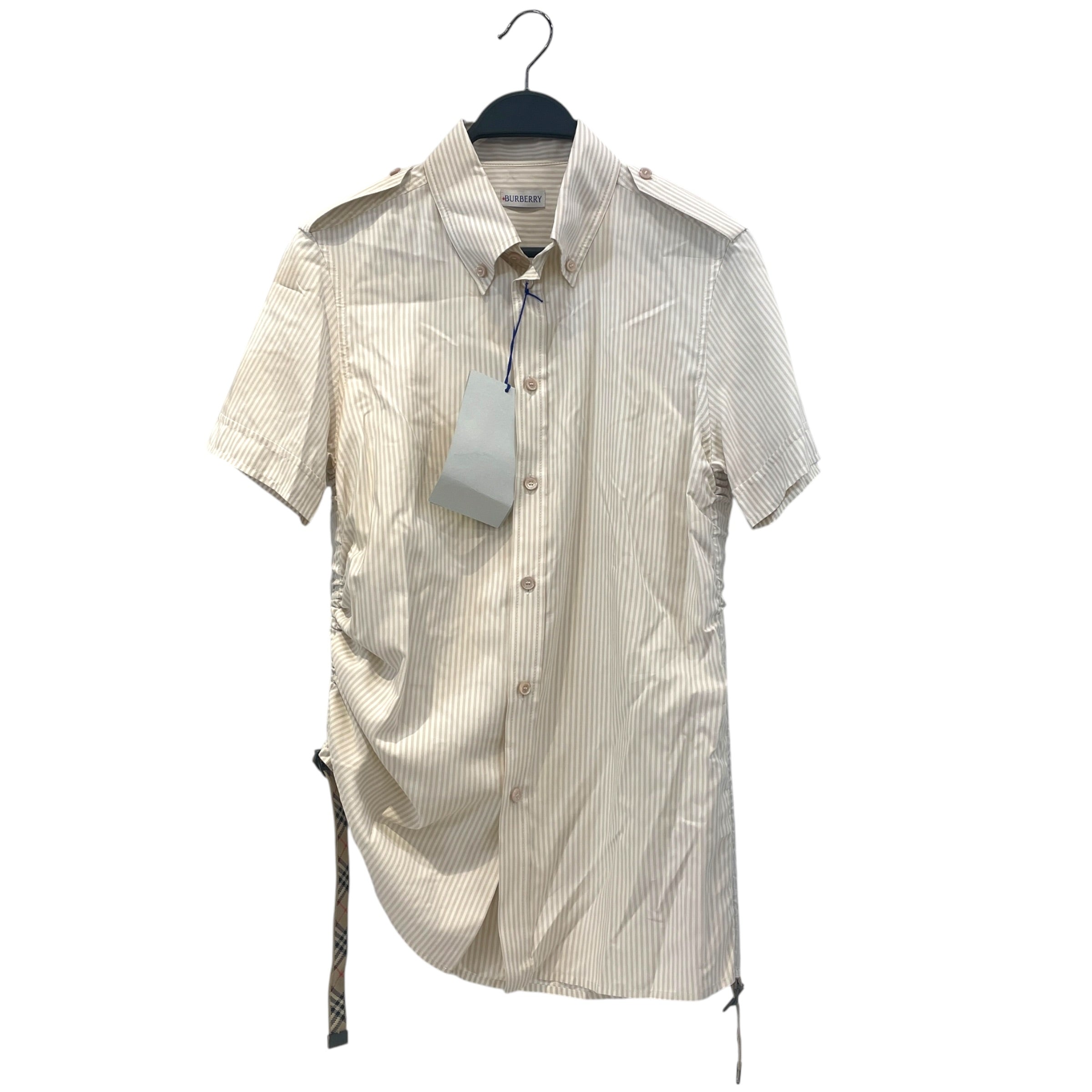BURBERRY/SS Blouse/8/Stripe/Silk/WHT/Clam IP Stripe view 1