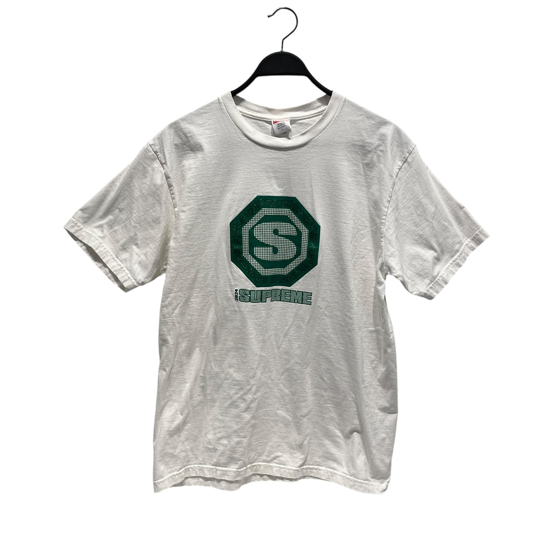 Supreme Painted Floral Rayon Shirt Olive Men's - FW17 - US