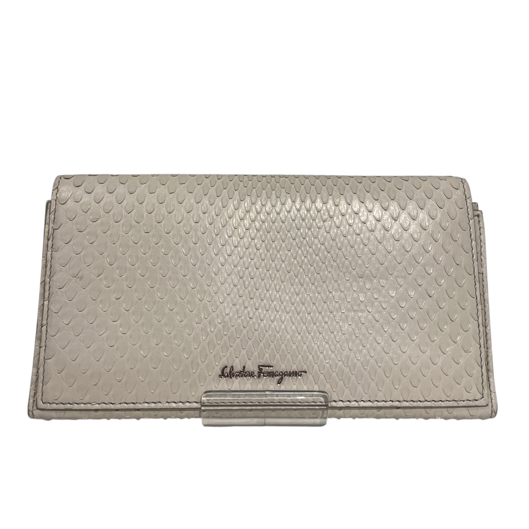 Salvatore Ferragamo/Long Wallet/Leather/CRM/L's/WY1367TR view 1
