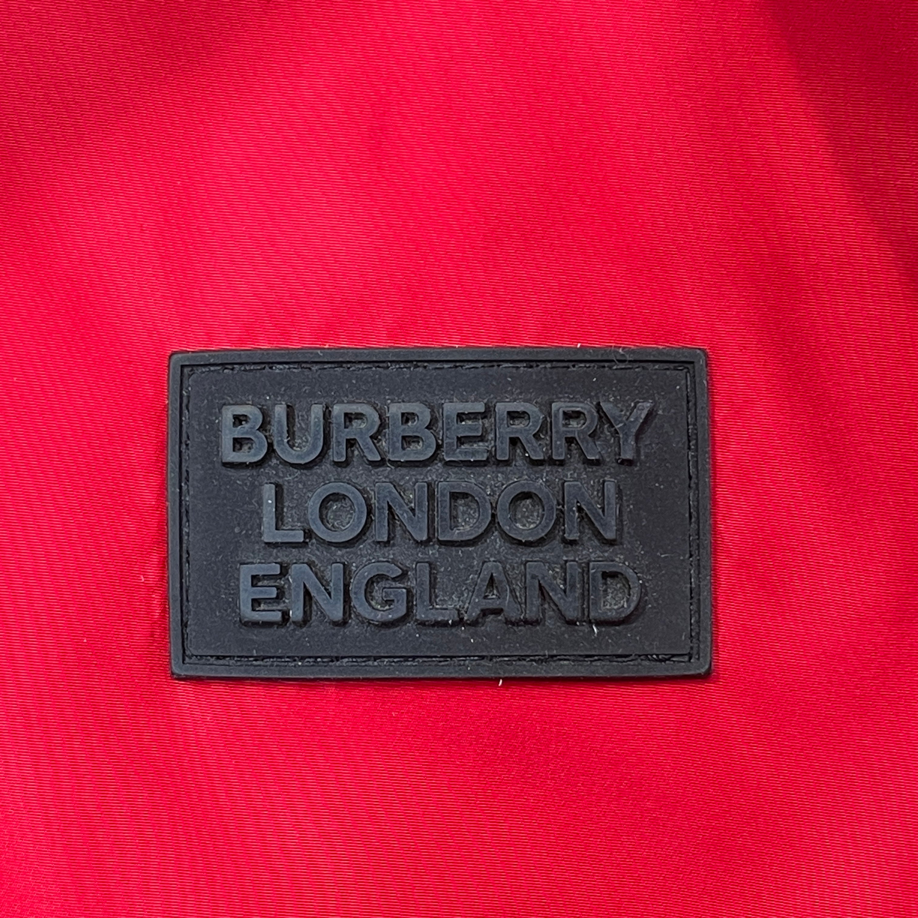 BURBERRY/Jacket/XL/Nylon/CRM/Plaid/Reversible Vintage Check Nylon view 3