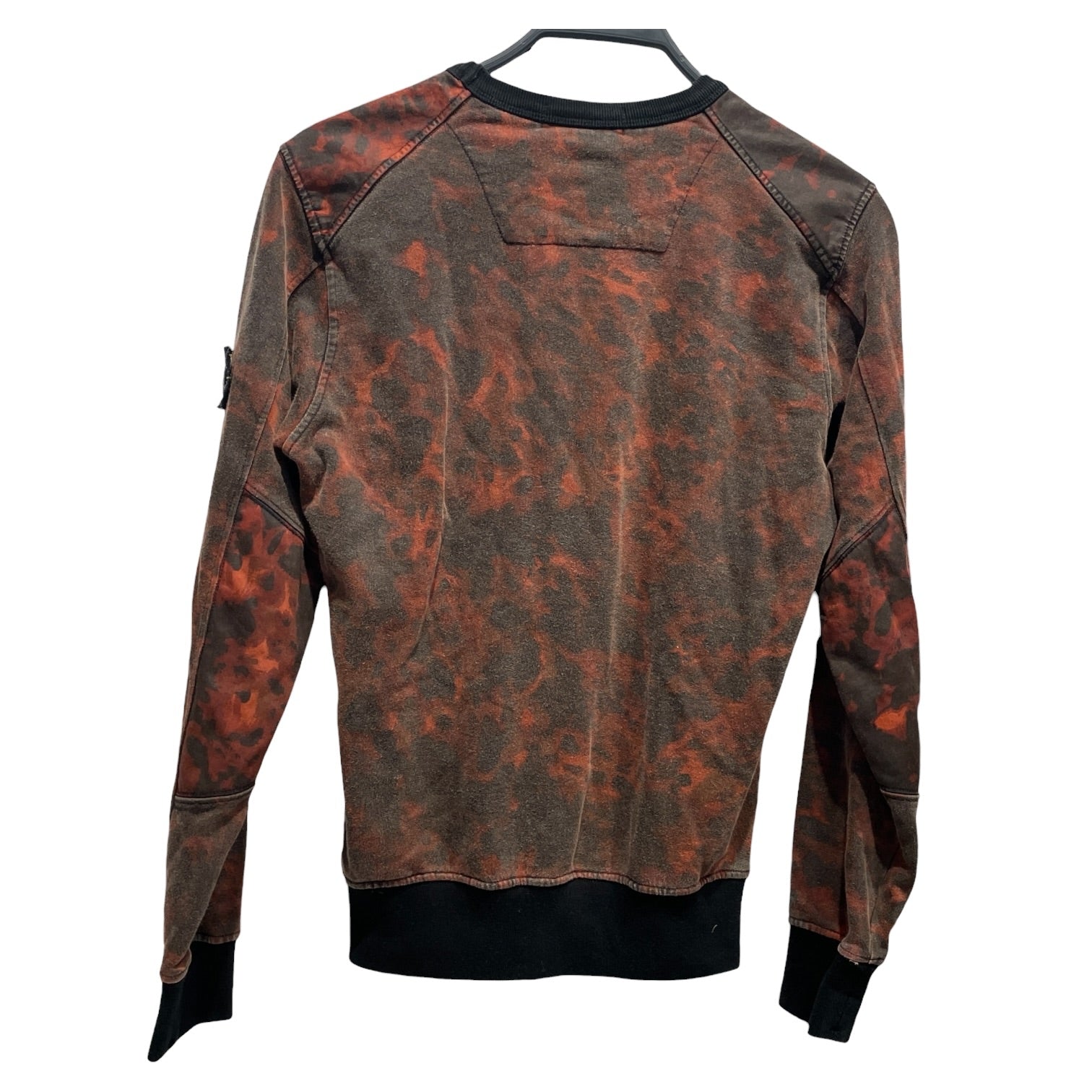 STONE ISLAND/Sweater/S/Camouflage/Cotton/ORN/FADED DARK ORANGE view 2