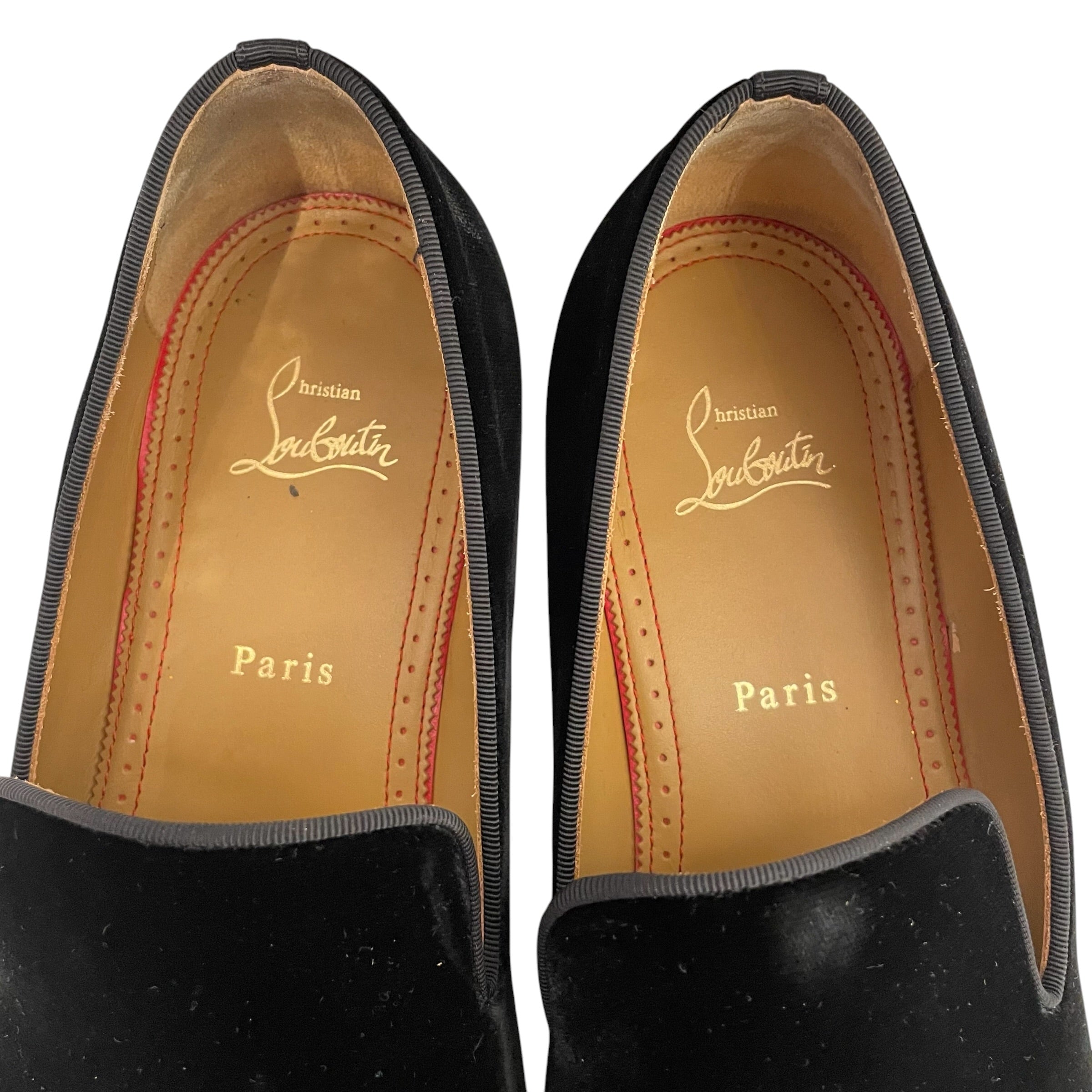 Christian Louboutin/Loafers/EU 43.5/BLK/DANDELION FLAT view 4