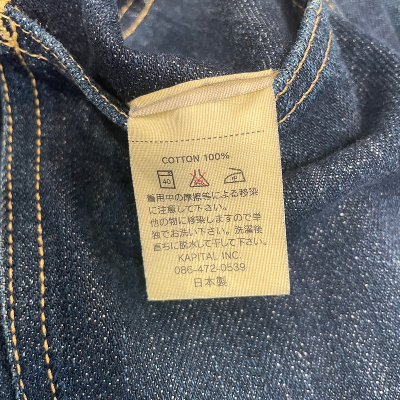 KAPITAL/Straight Pants/FREE/Denim/BLU/