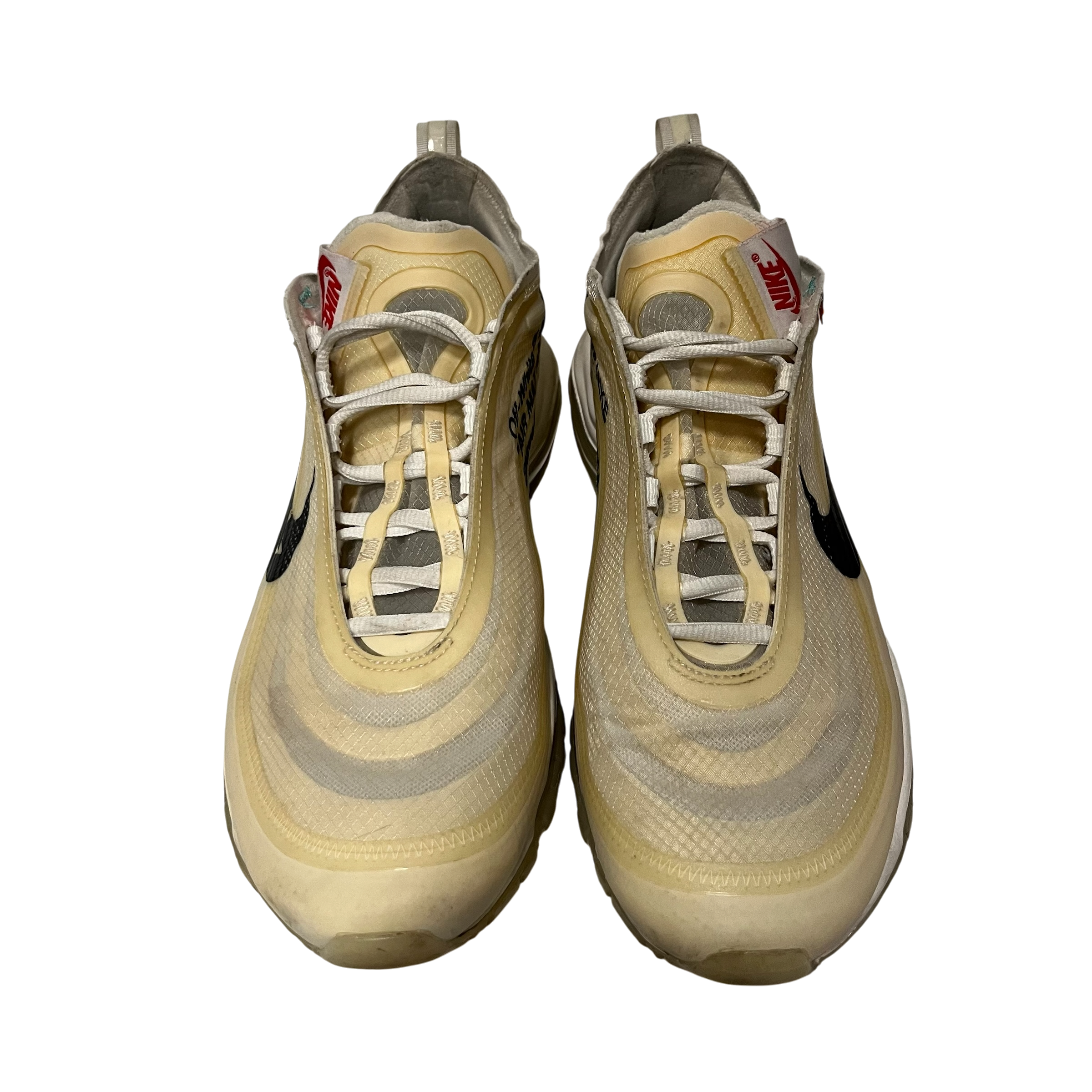 NIKE/OFF-WHITE/Low-Sneakers/US 10.5/CRM/97 white view 5
