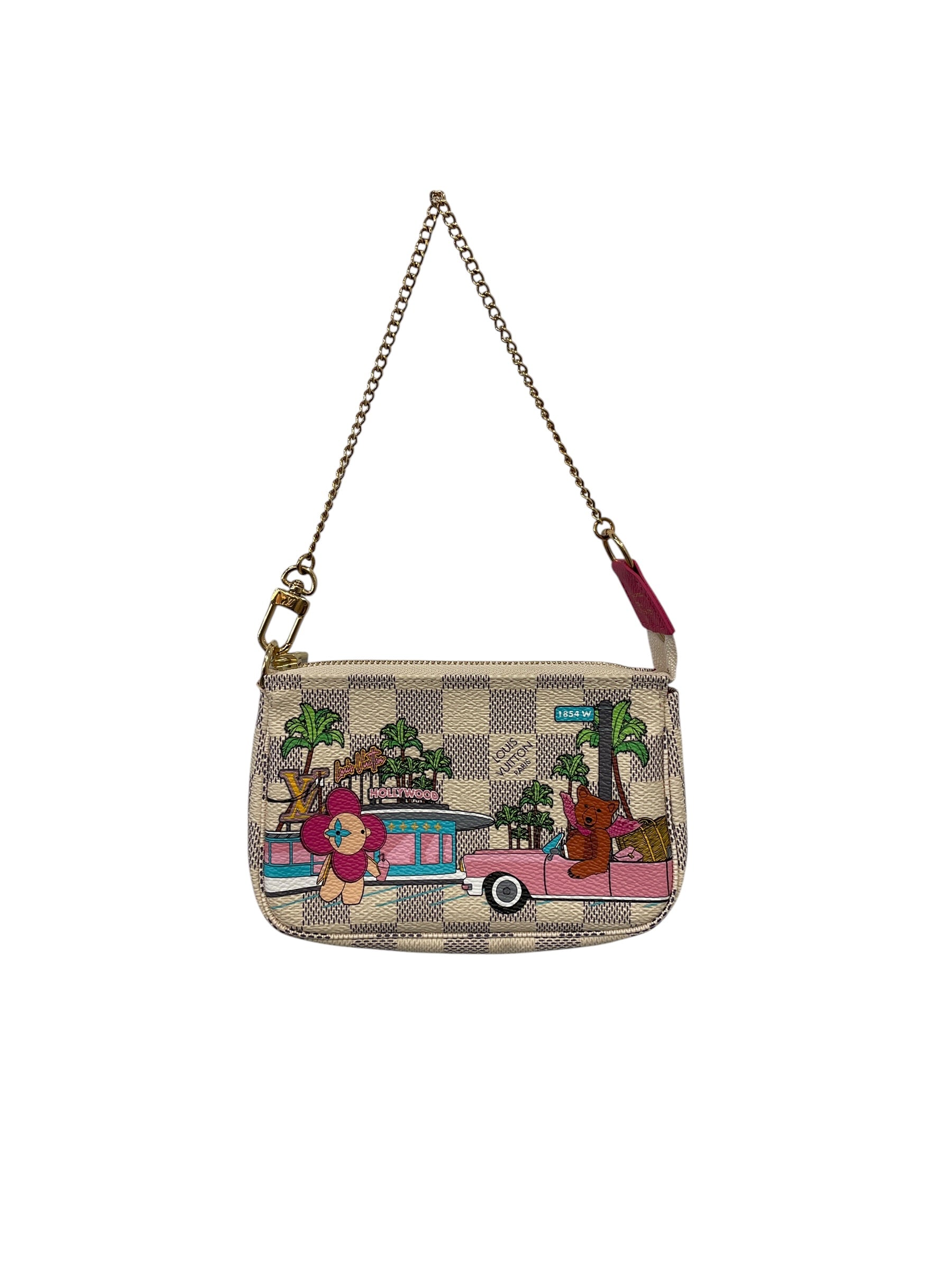 LOUIS VUITTON/Pouch/Graphic/WHT/QYCDH2G view 1