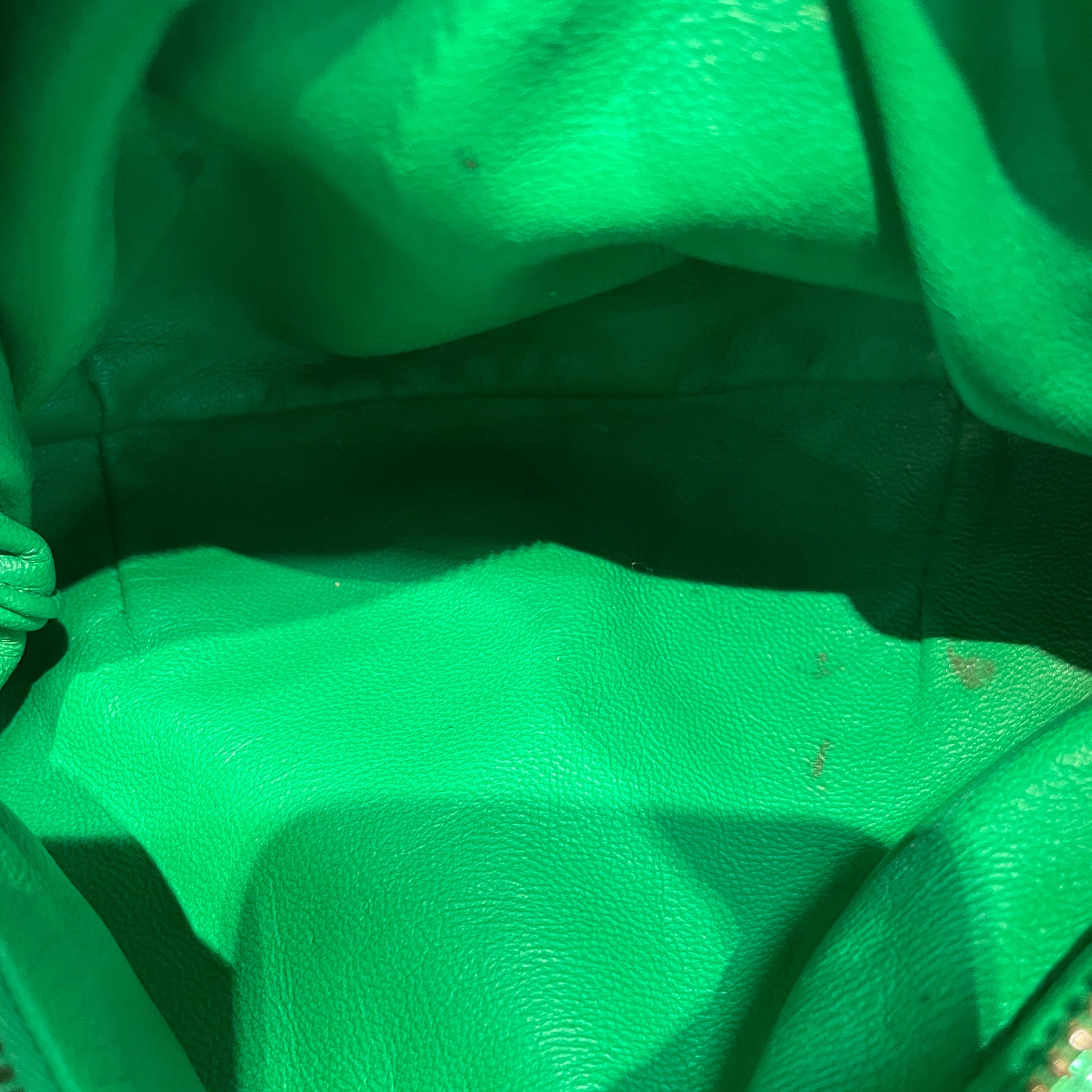BOTTEGA VENETA/Clutch Bag/GRN/BOTTEGA VENETA METTALIC view 4