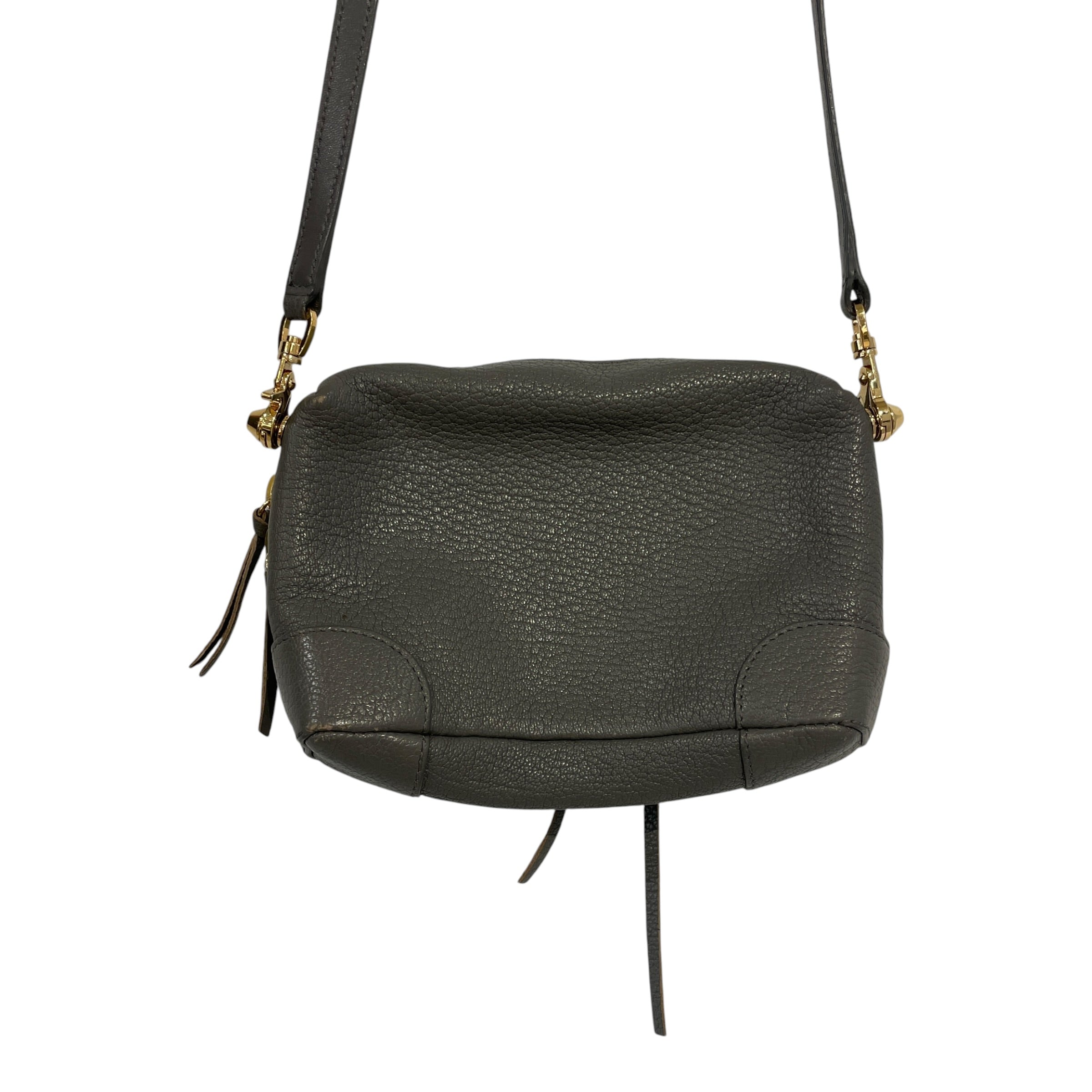 BALENCIAGA/Cross Body Bag/Leather/GRY/ view 4