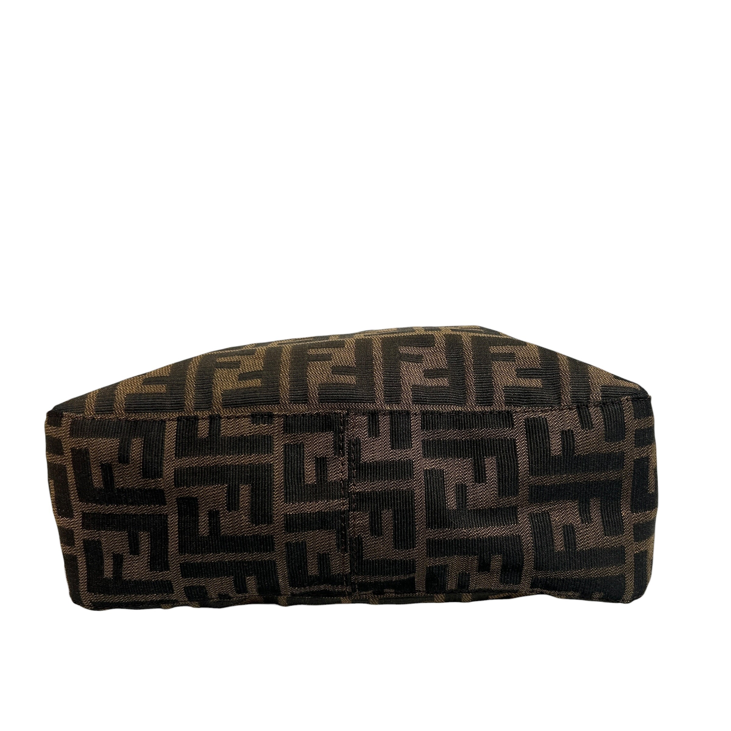 FENDI/Hand Bag/Monogram/Cotton/BRW/zucca baguette view 3