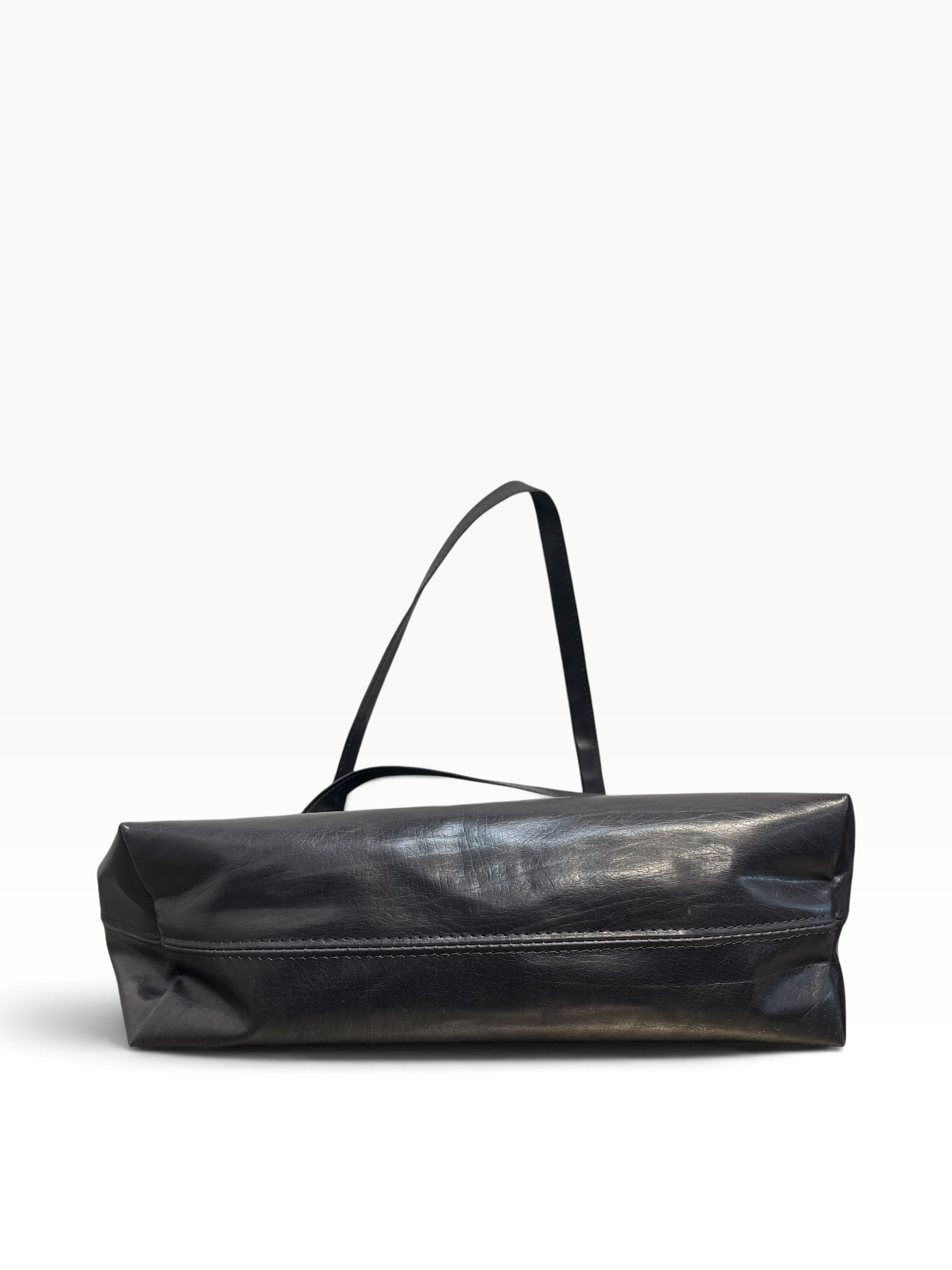 NKTRMNV/Bag/BLK/large with long handles view 3