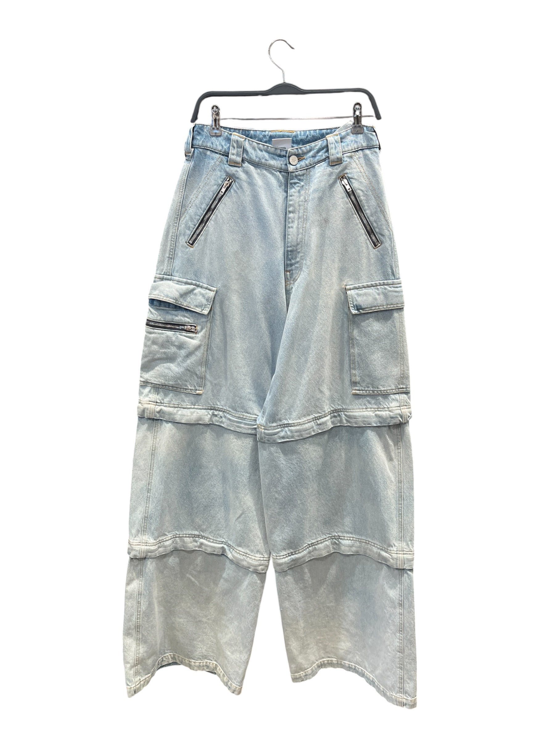VETEMENTS/Pants/28/Denim/IDG/TRANSFORMER PANTS view 1