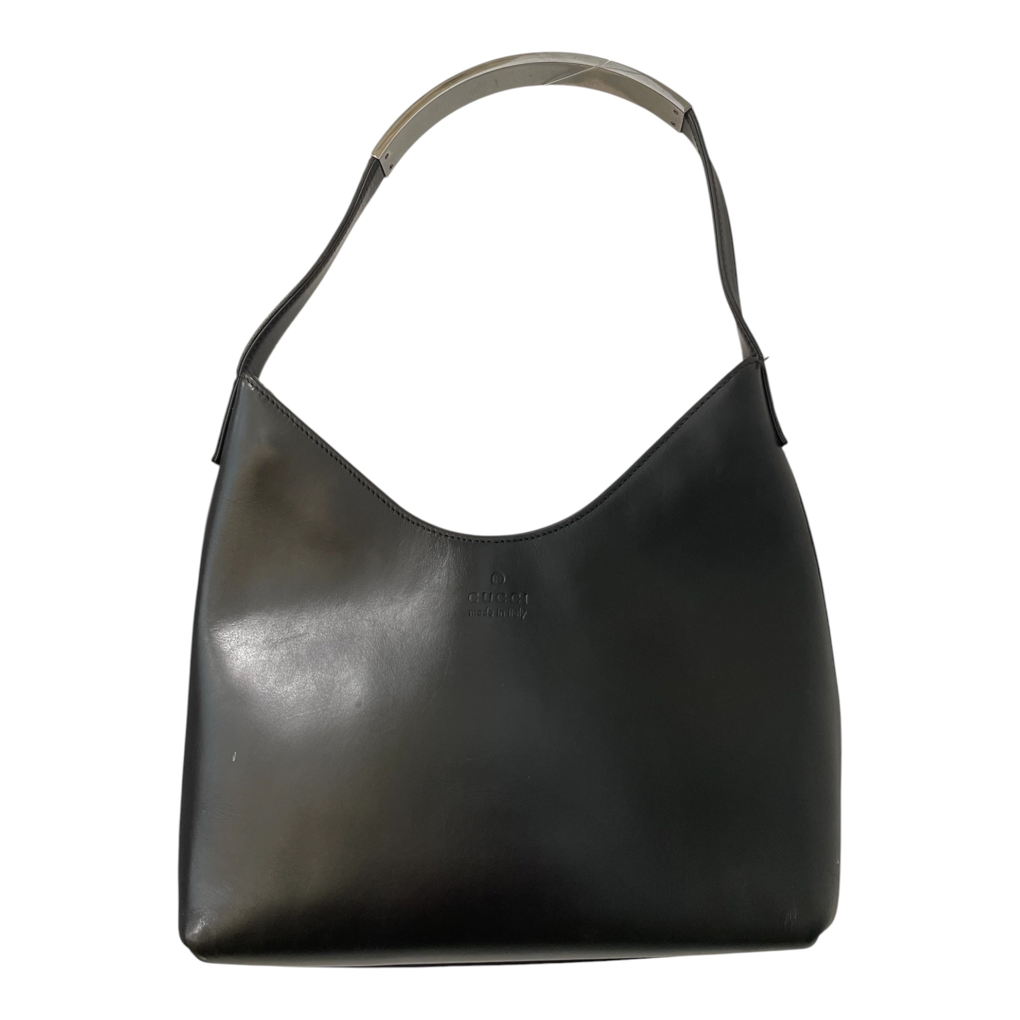 GUCCI/Hand Bag/Leather/BLK/GUCCI BY TOMFOD W/METAL HANDLE view 1